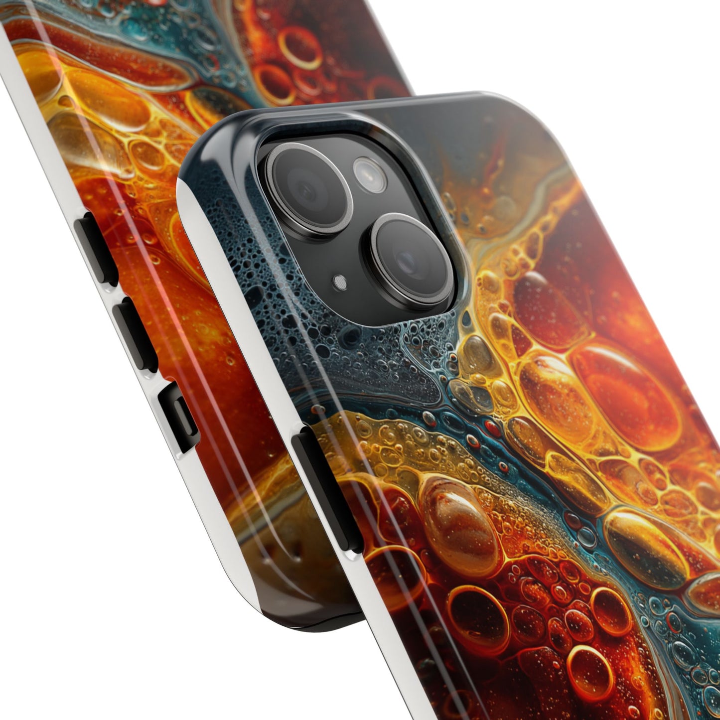 Vibrant Abstract Tough Phone Case - Protect Your Device with Style