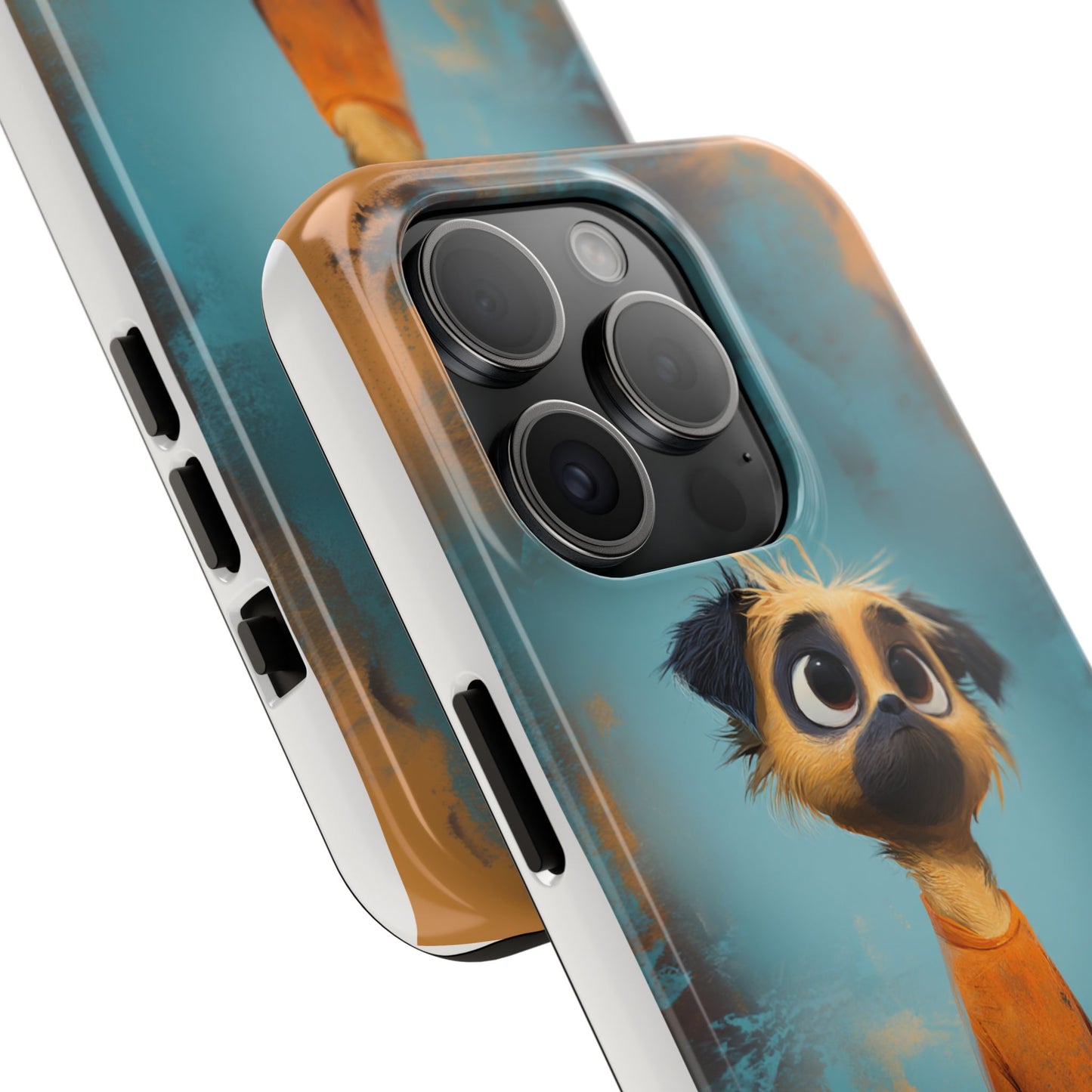 Cute Cartoon Dog Tough Phone Case for Pet Lovers