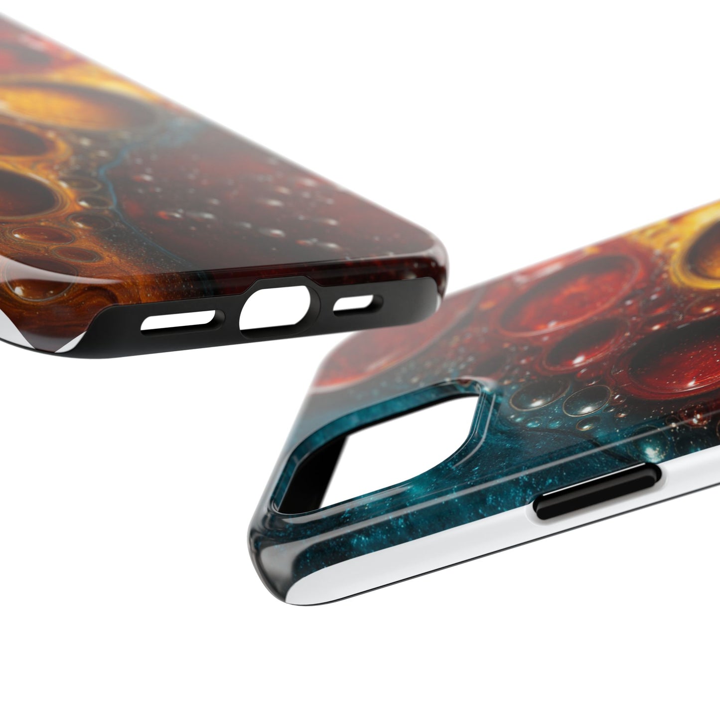 Vibrant Abstract Tough Phone Case - Durable and Stylish Protection