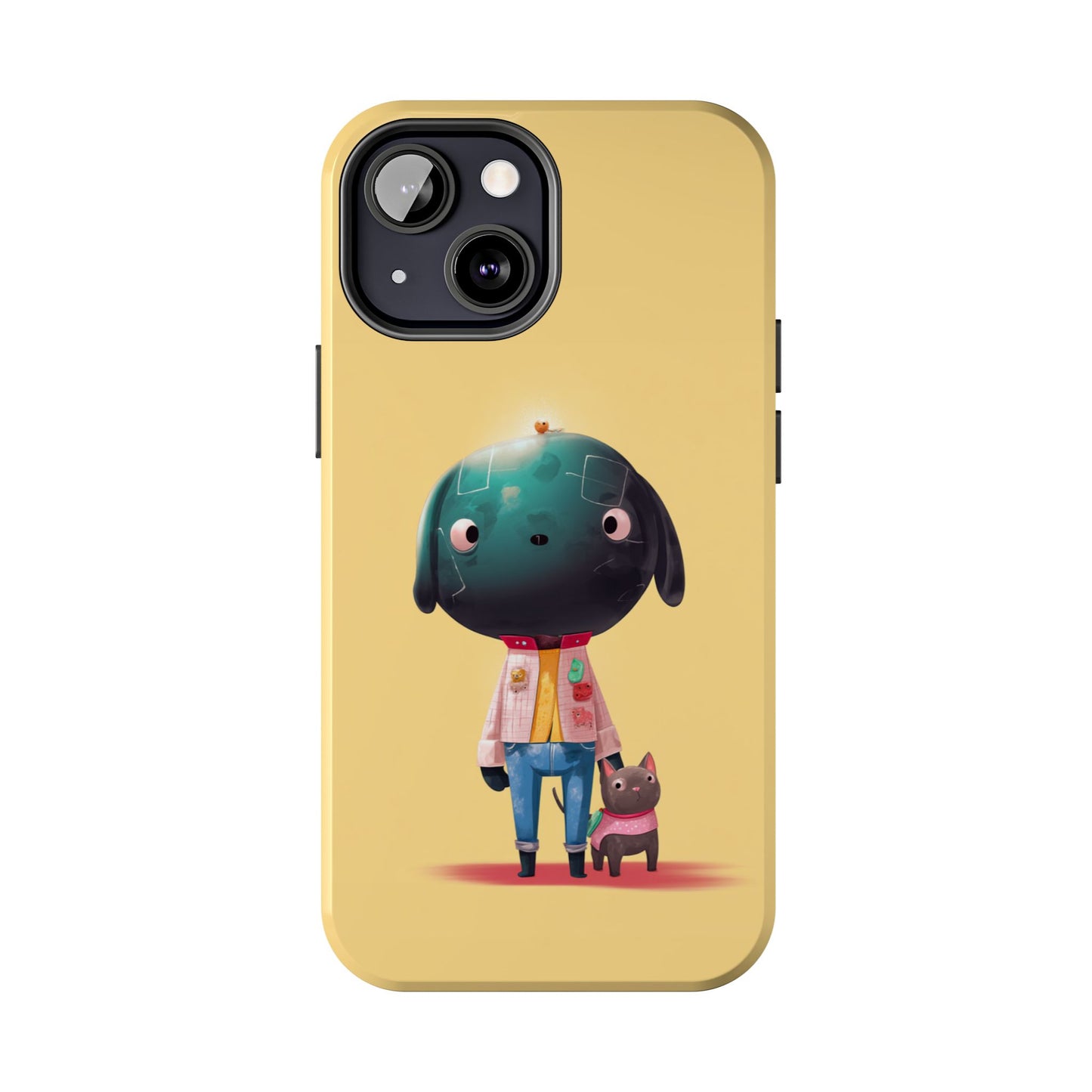 Cute Dog-Themed Tough Phone Cases for Pet Lovers - Durable Protection & Whimsical Design