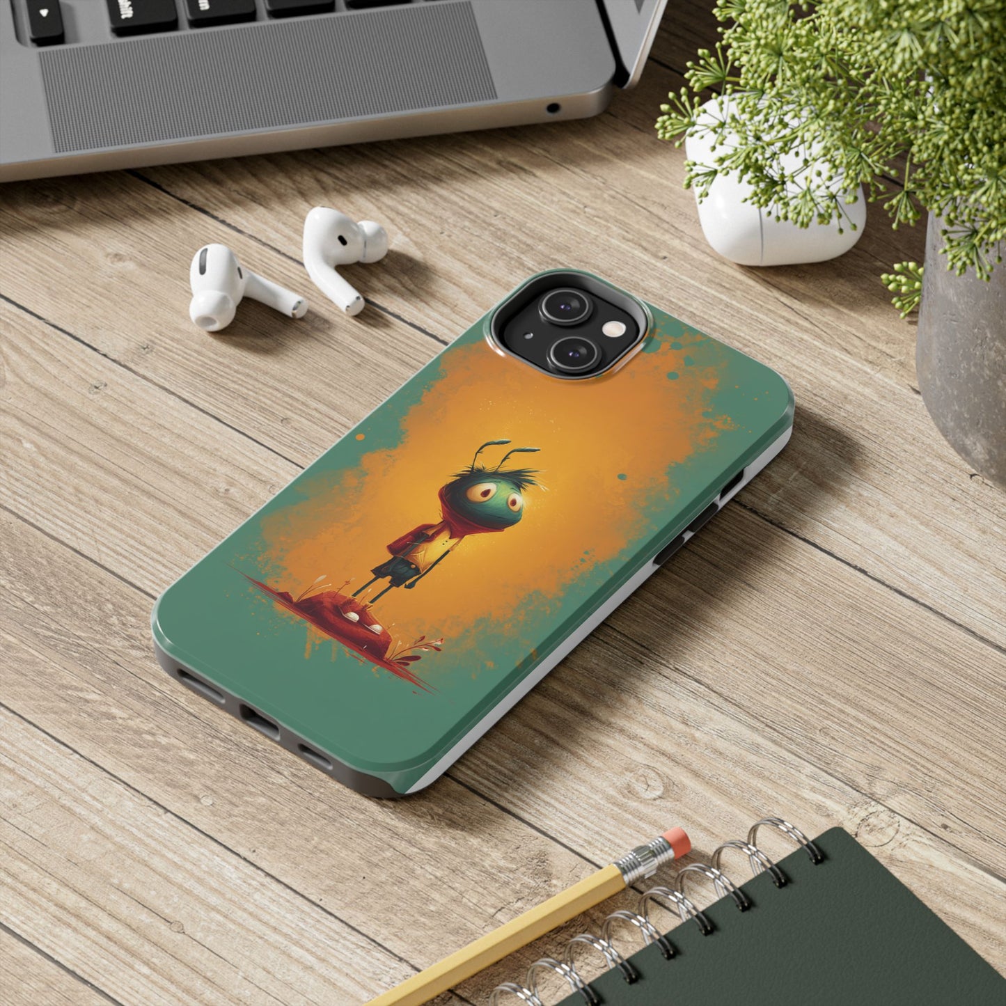 Whimsical Tough Phone Cases for Kids – Vibrant Character Design