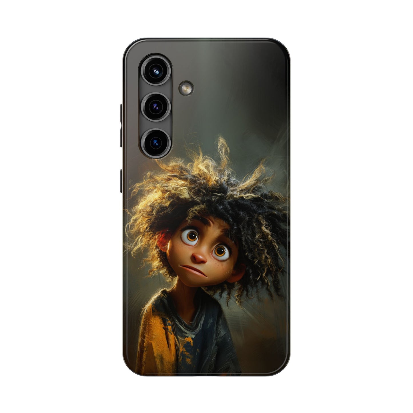 Whimsical Character Tough Phone Case for Kids