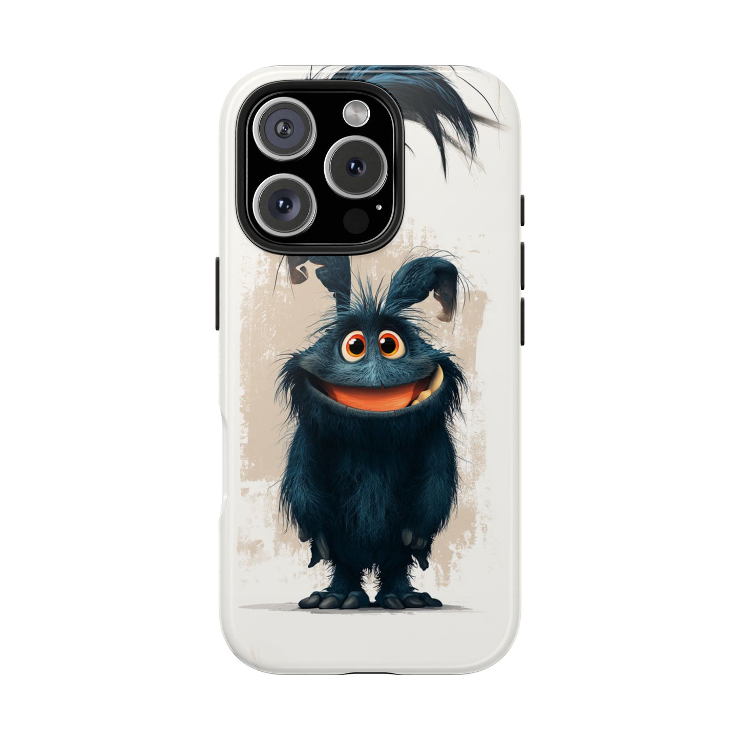 Whimsical Monster Tough Phone Case - Durable Protection for Fun-Loving Individuals