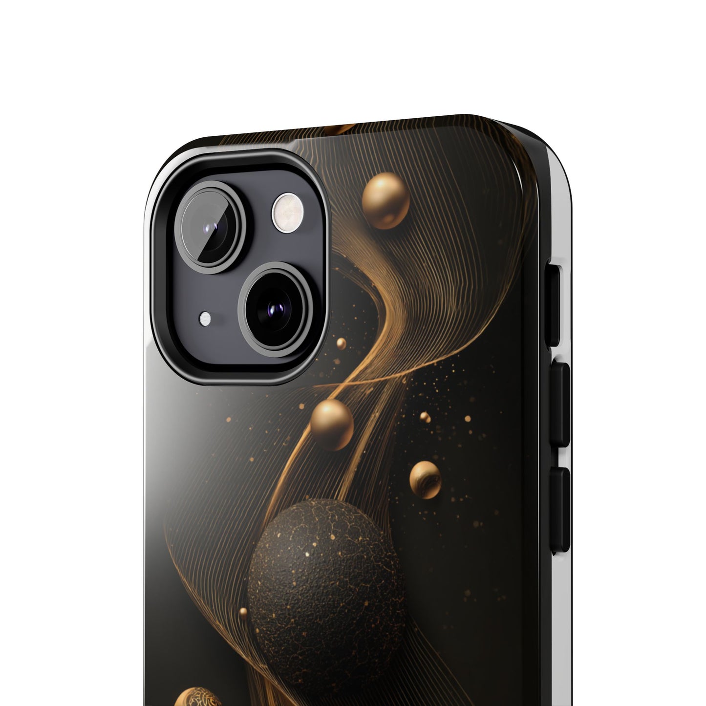 Elegant Abstract Galaxy Tough Phone Case - Perfect for Cosmic Art Lovers