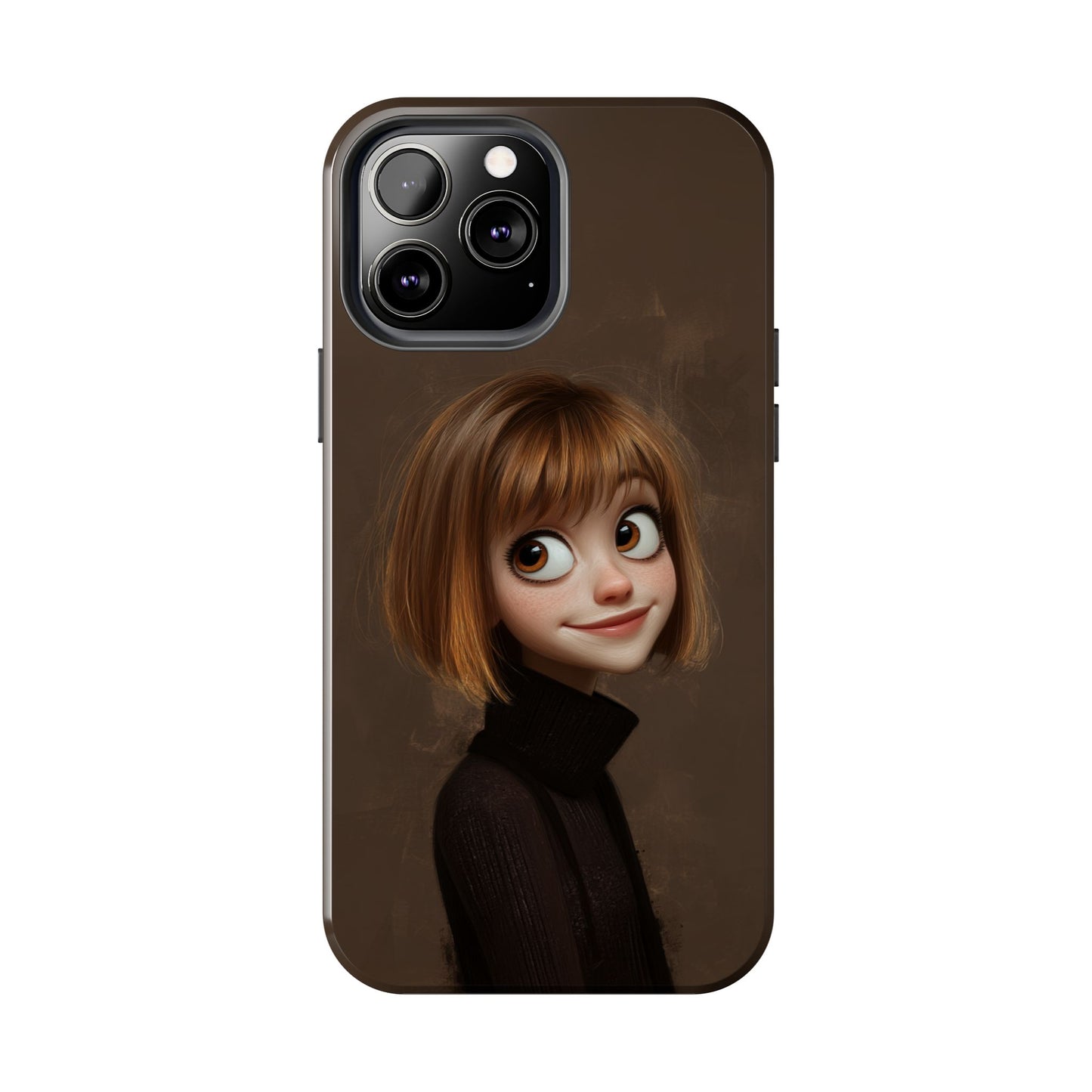 Cute Cartoon Character Tough Phone Case - Durable & Stylish Protection
