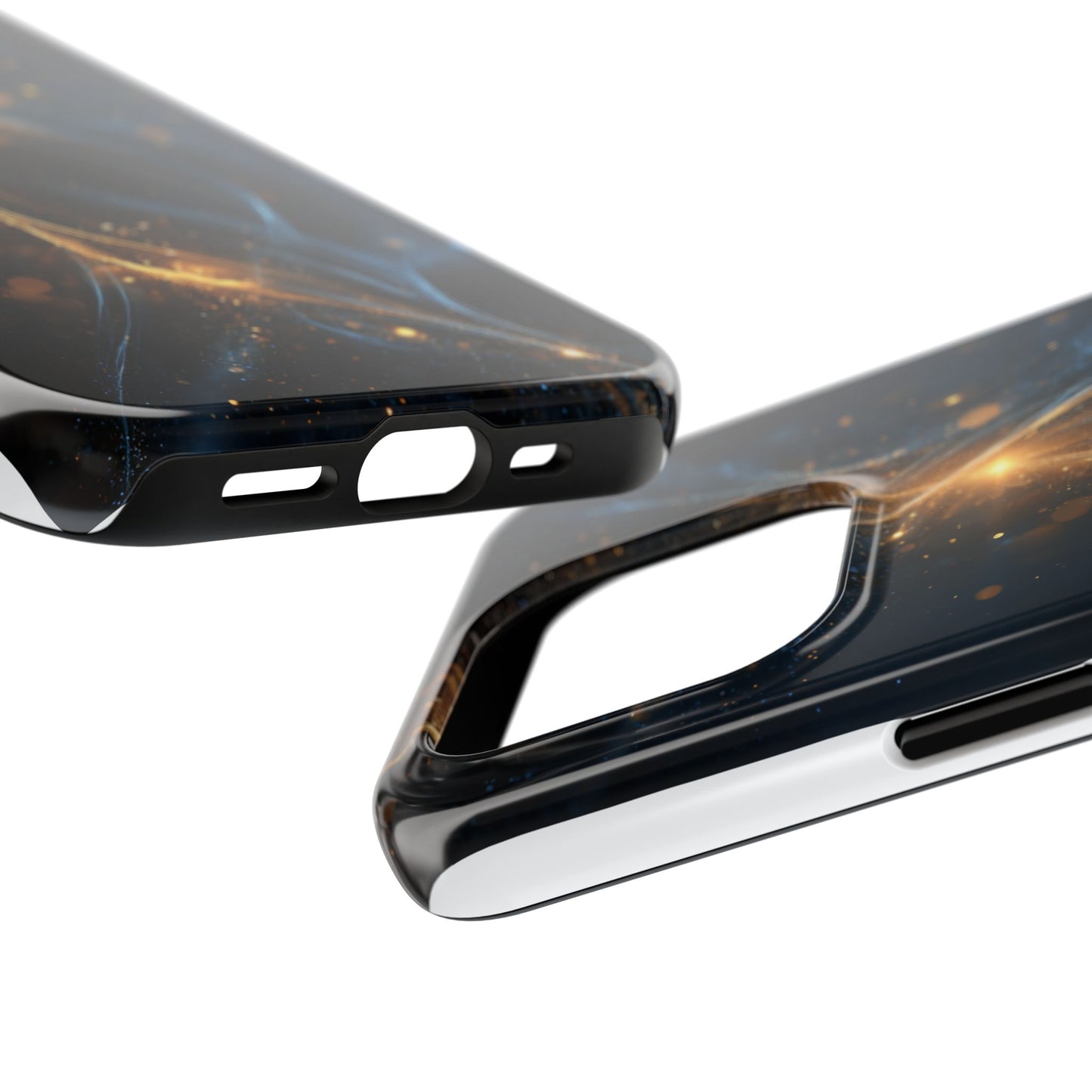 Cosmic Swirl Tough Phone Case - Protective Cover for Stylish Tech Lovers