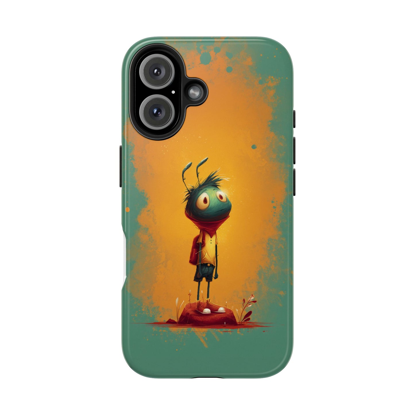 Whimsical Tough Phone Cases for Kids – Vibrant Character Design
