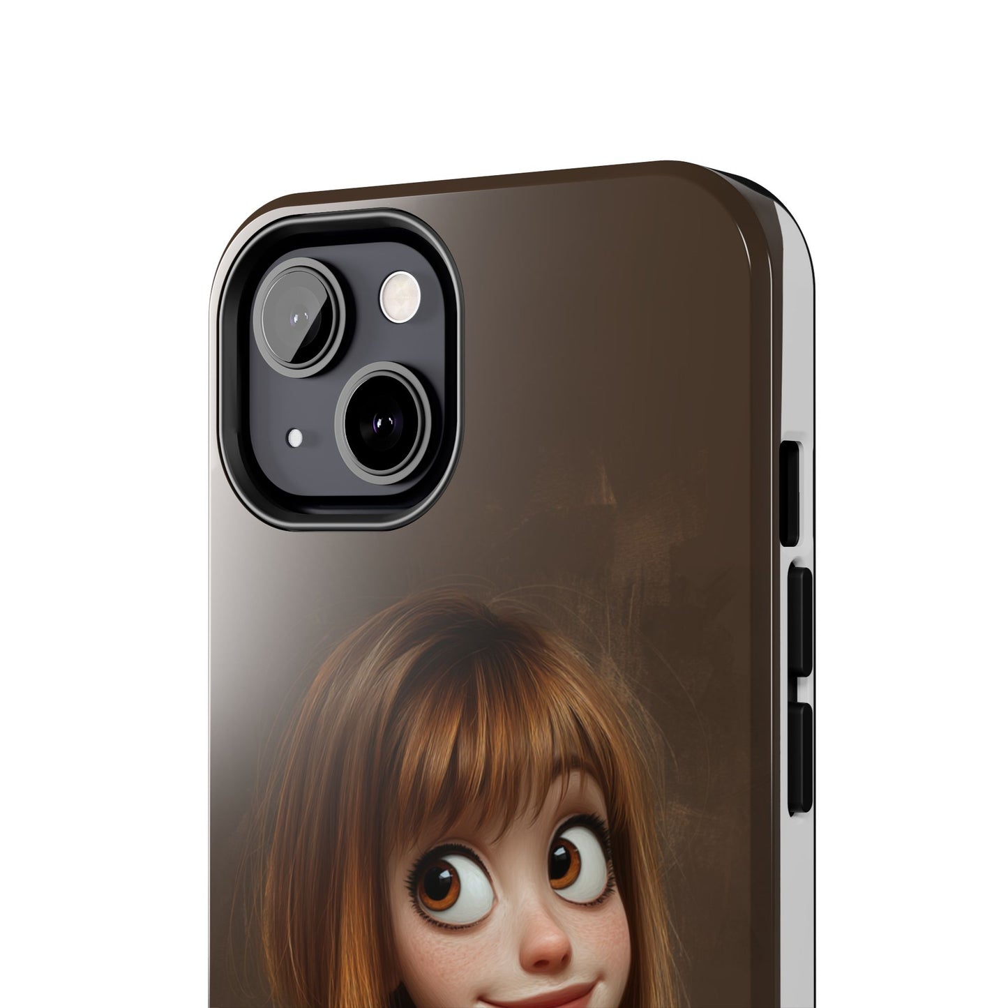 Cute Cartoon Character Tough Phone Case - Durable & Stylish Protection