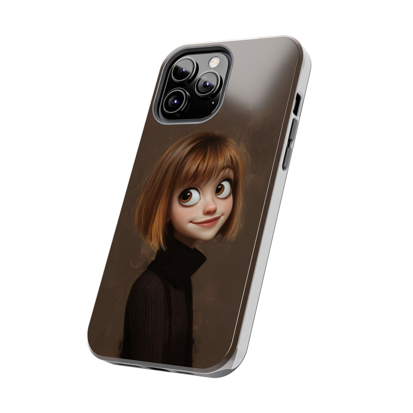 Cute Cartoon Character Tough Phone Case - Durable & Stylish Protection
