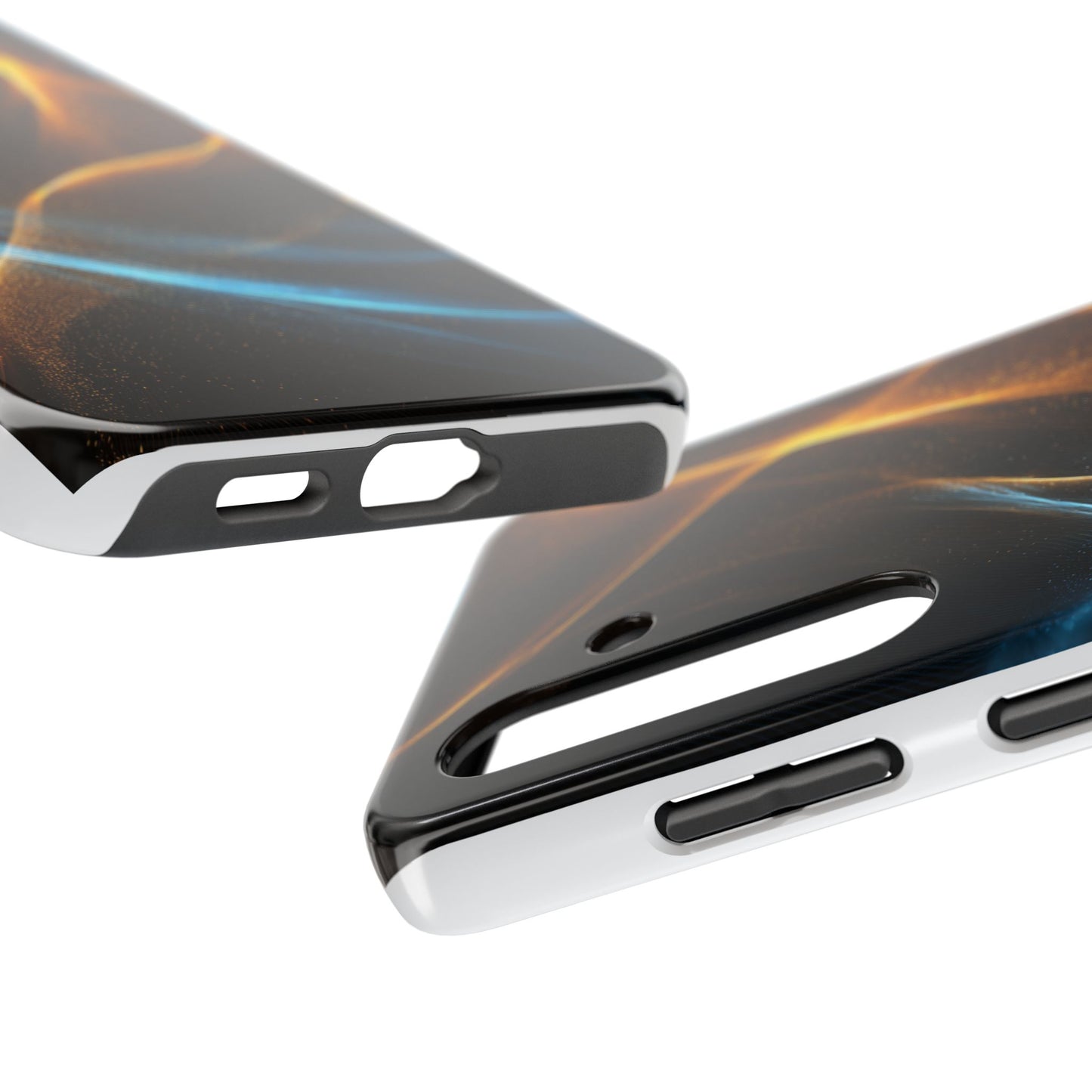 Dynamic Wave Tough Phone Case - Durable and Stylish