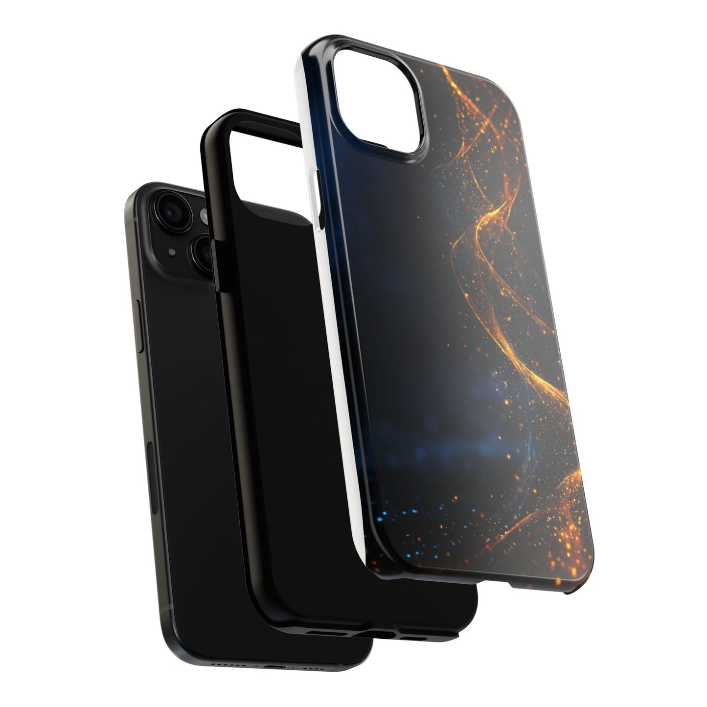 Galaxy Sparkle Tough Phone Case - Durable Protection with Elegant Design