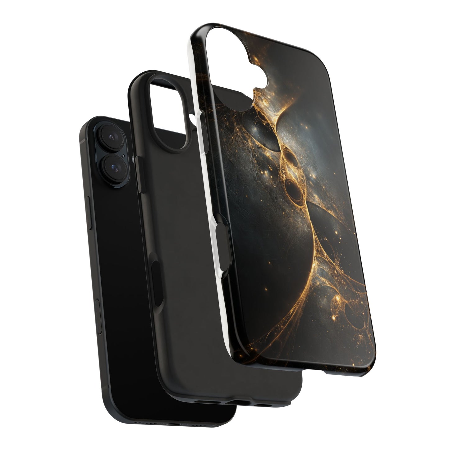 Galactic Elegance Tough Phone Case - Premium Protection for Cosmic Lovers