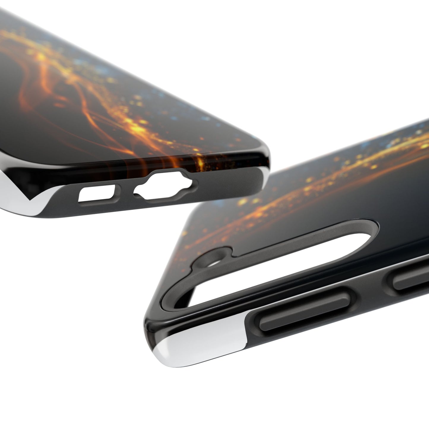 Stylish Tough Phone Cases - Durable Protection with Elegant Glow Design