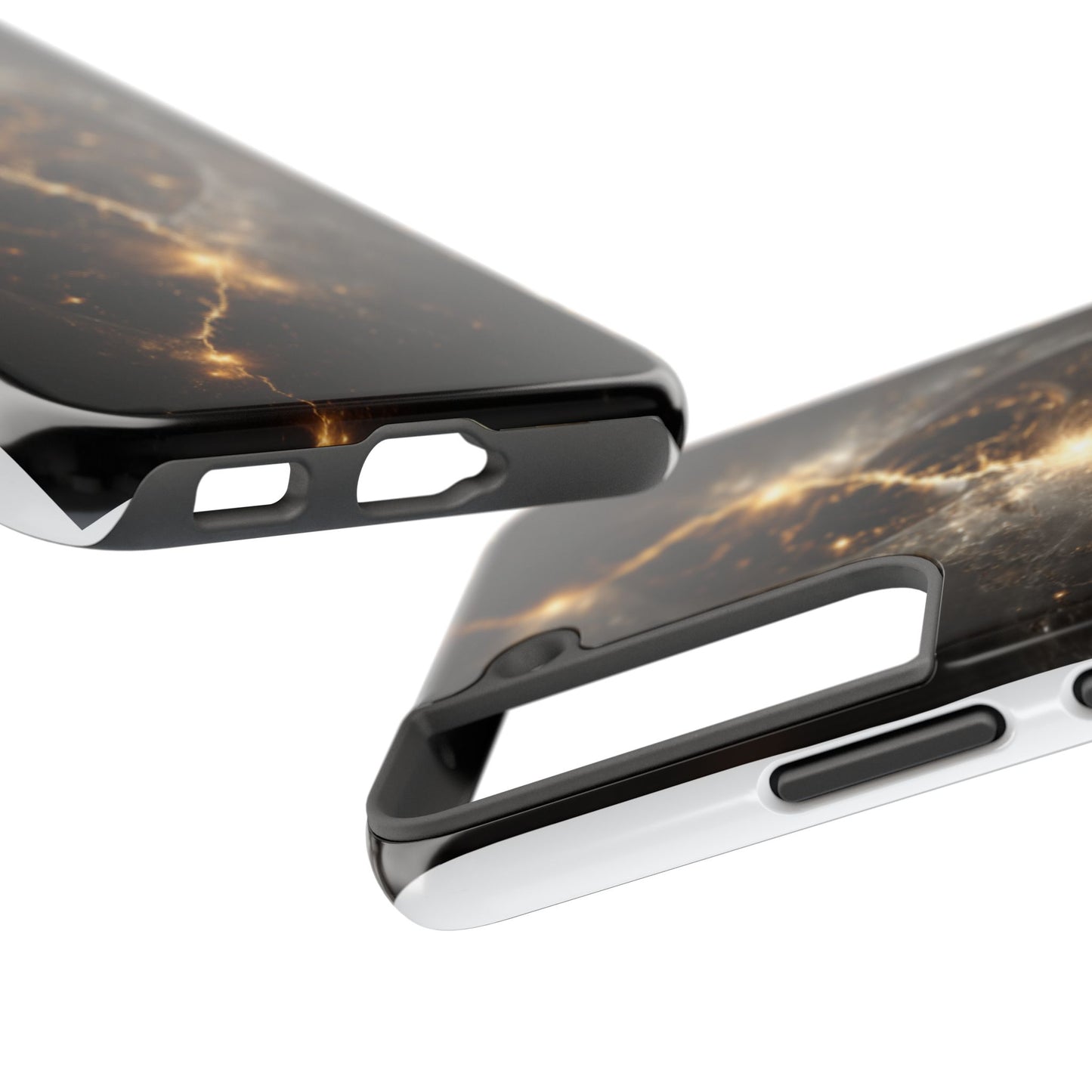 Galaxy-Inspired Tough Phone Case - Cosmic Protection for Your Device