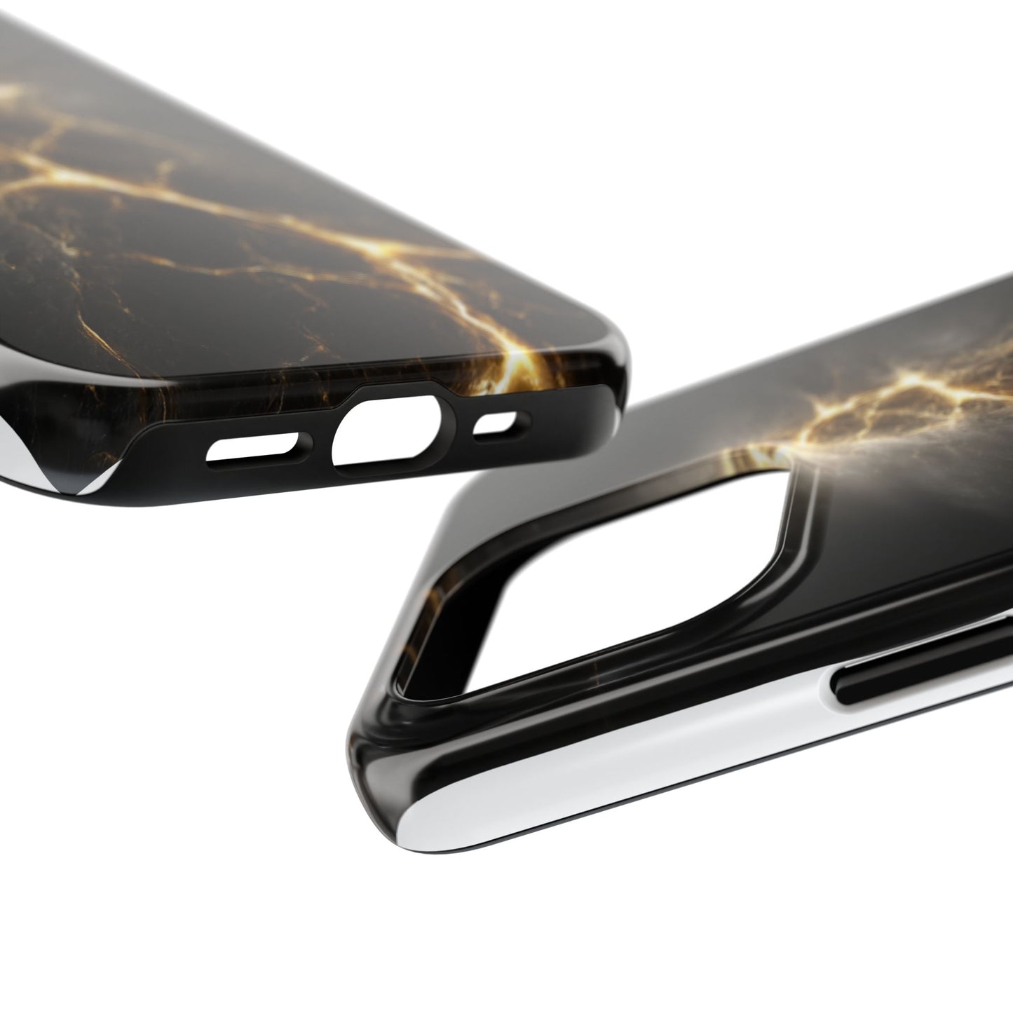 Lightning Bolt Tough Phone Case - Durable & Stylish Protection