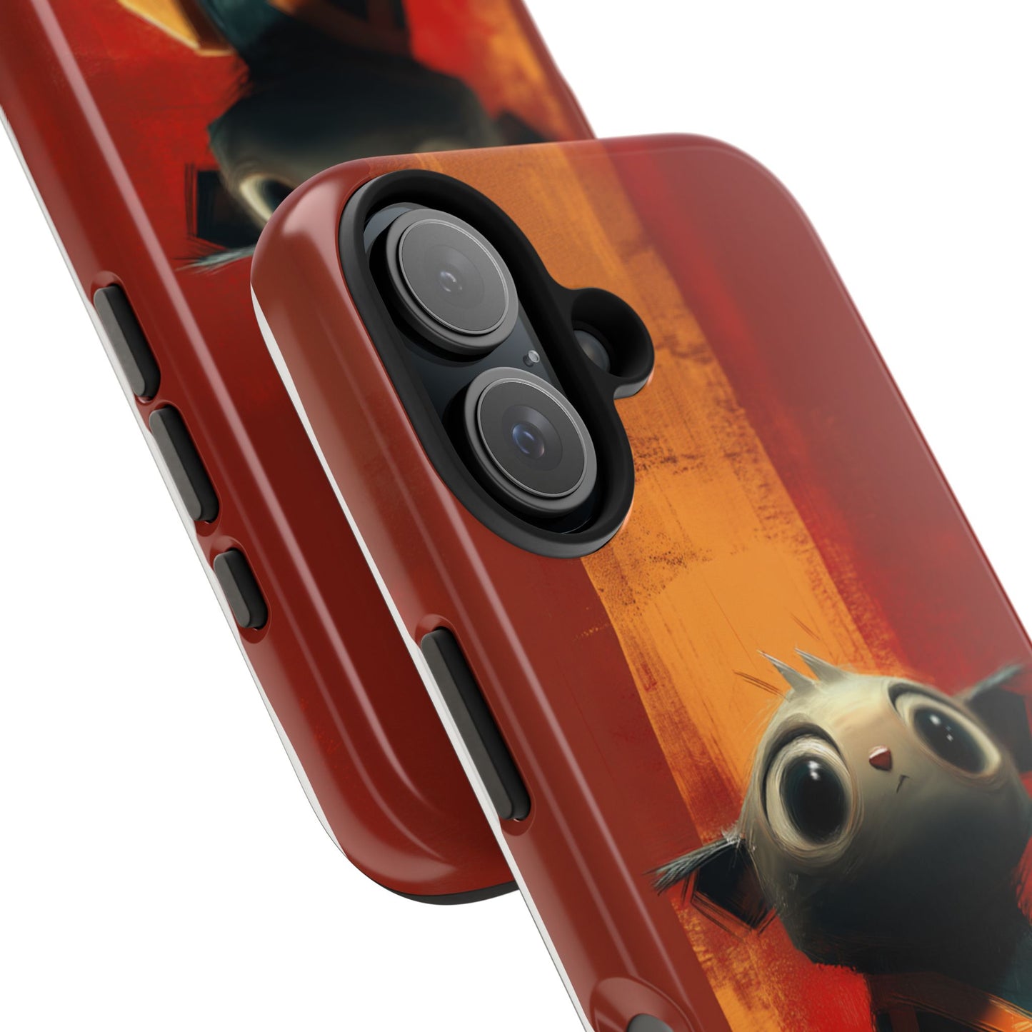 Adventurous Character Tough Phone Case - Durable Protection for Creative Souls