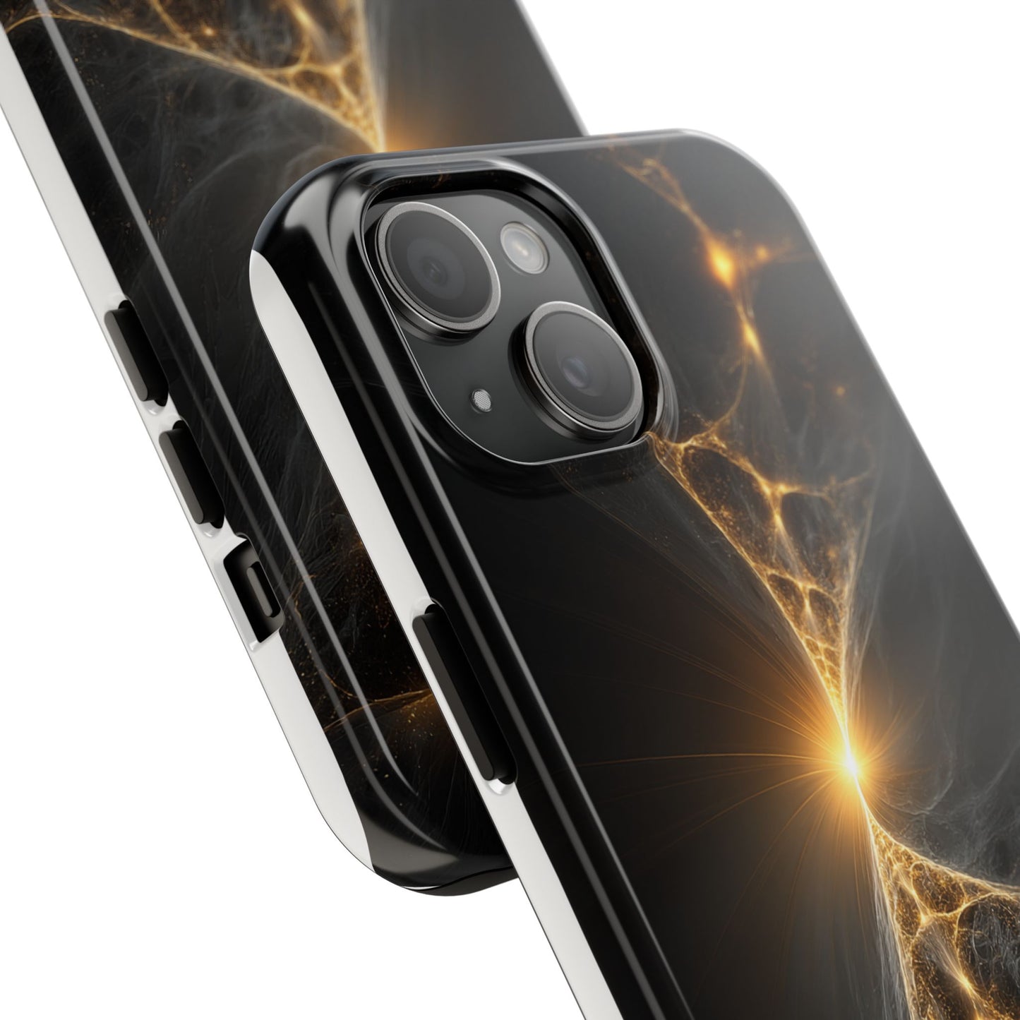 Cosmic Glow Tough Phone Case - Durable Protection with Stunning Galaxy Design