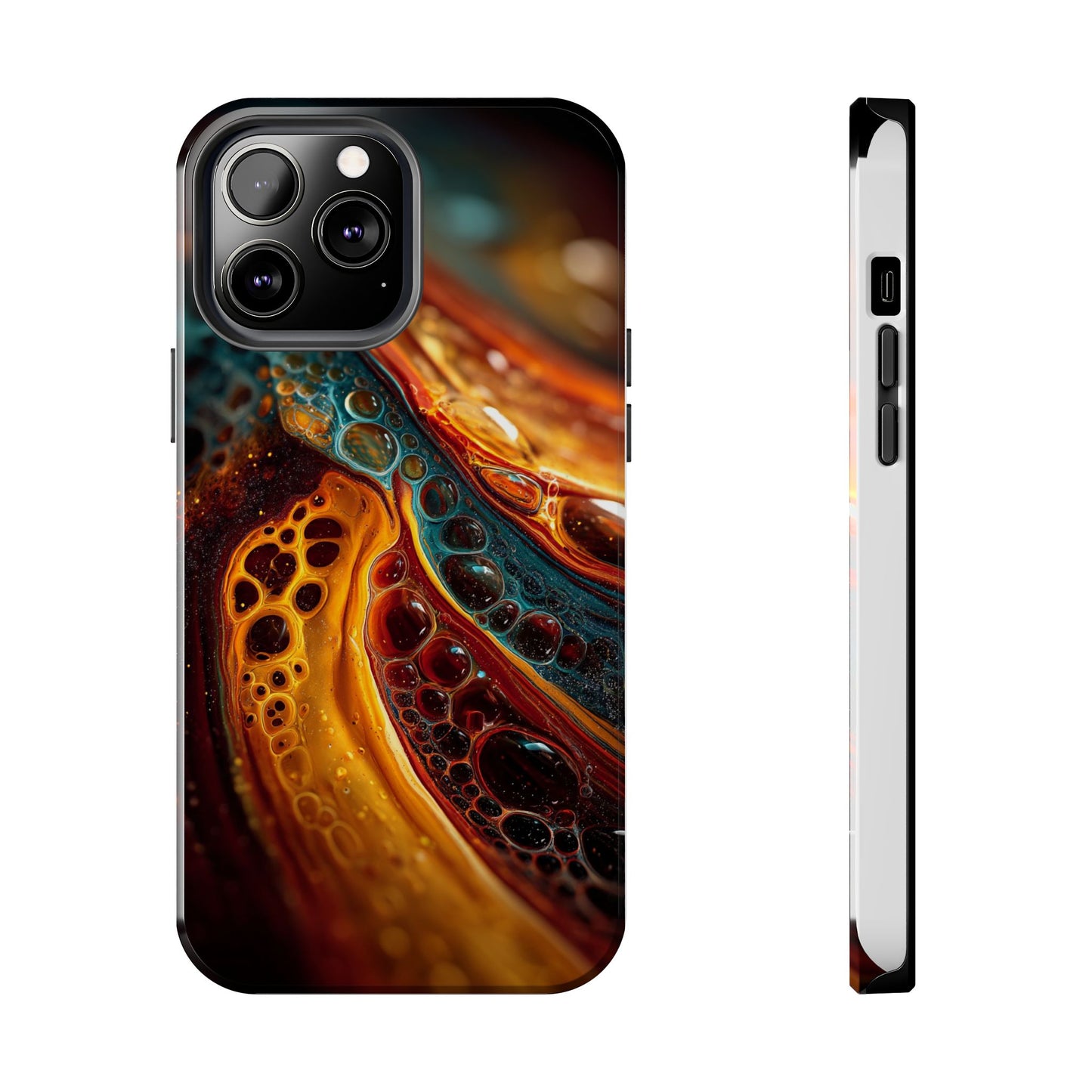 Vibrant Abstract Tough Phone Cases – Durable & Stylish Protection