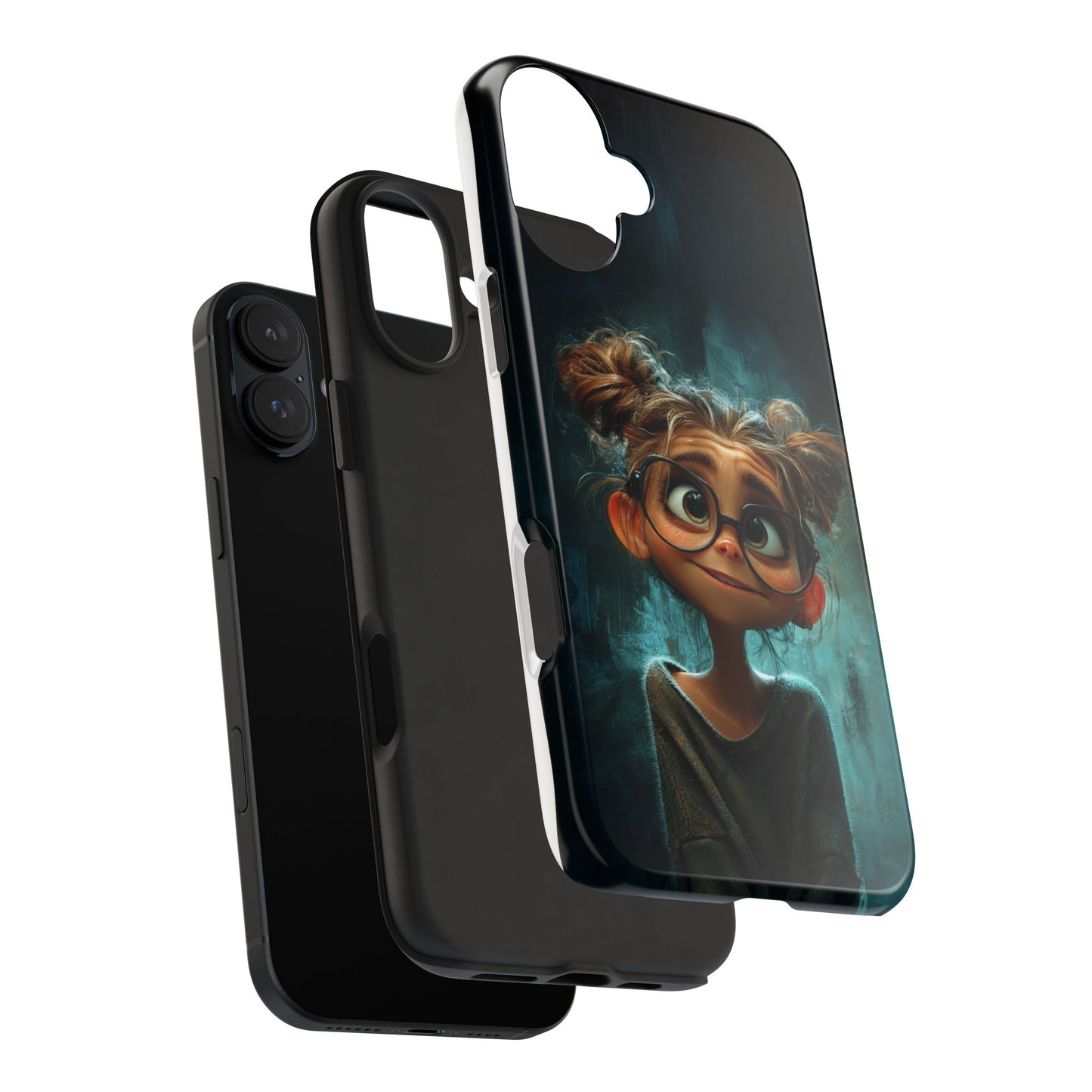 Cute Character Tough Phone Case - Perfect Gift for Kids and Teens