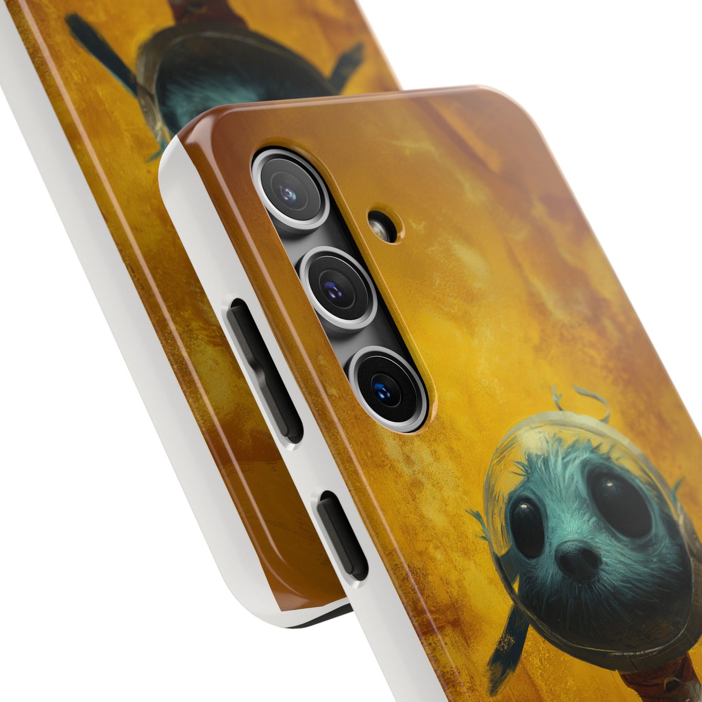 Cute Dog Art Tough Phone Case - Stylish & Protective