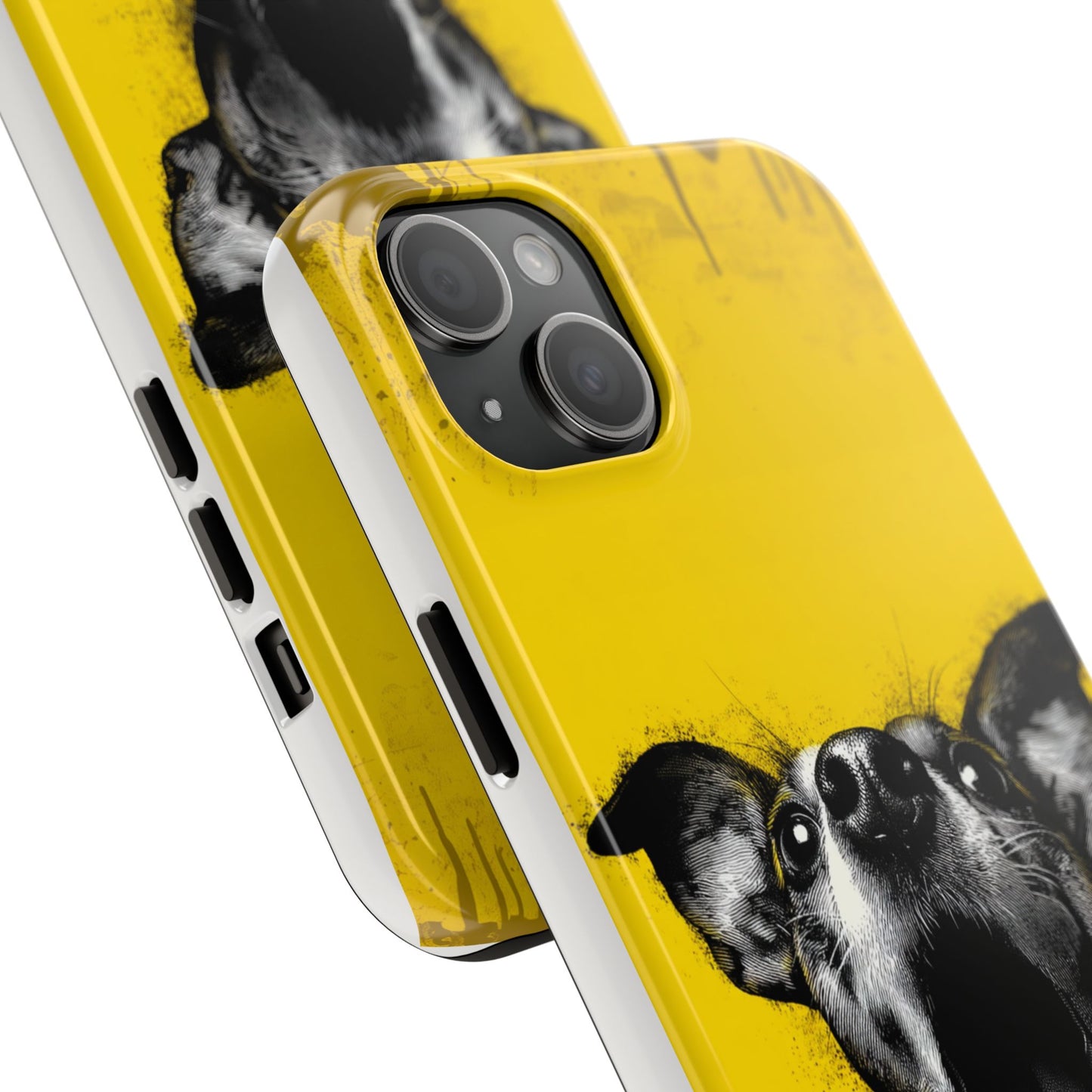 Vibrant Dog Lover Tough Phone Case – Durable Pet-Inspired Protection with Bold Design