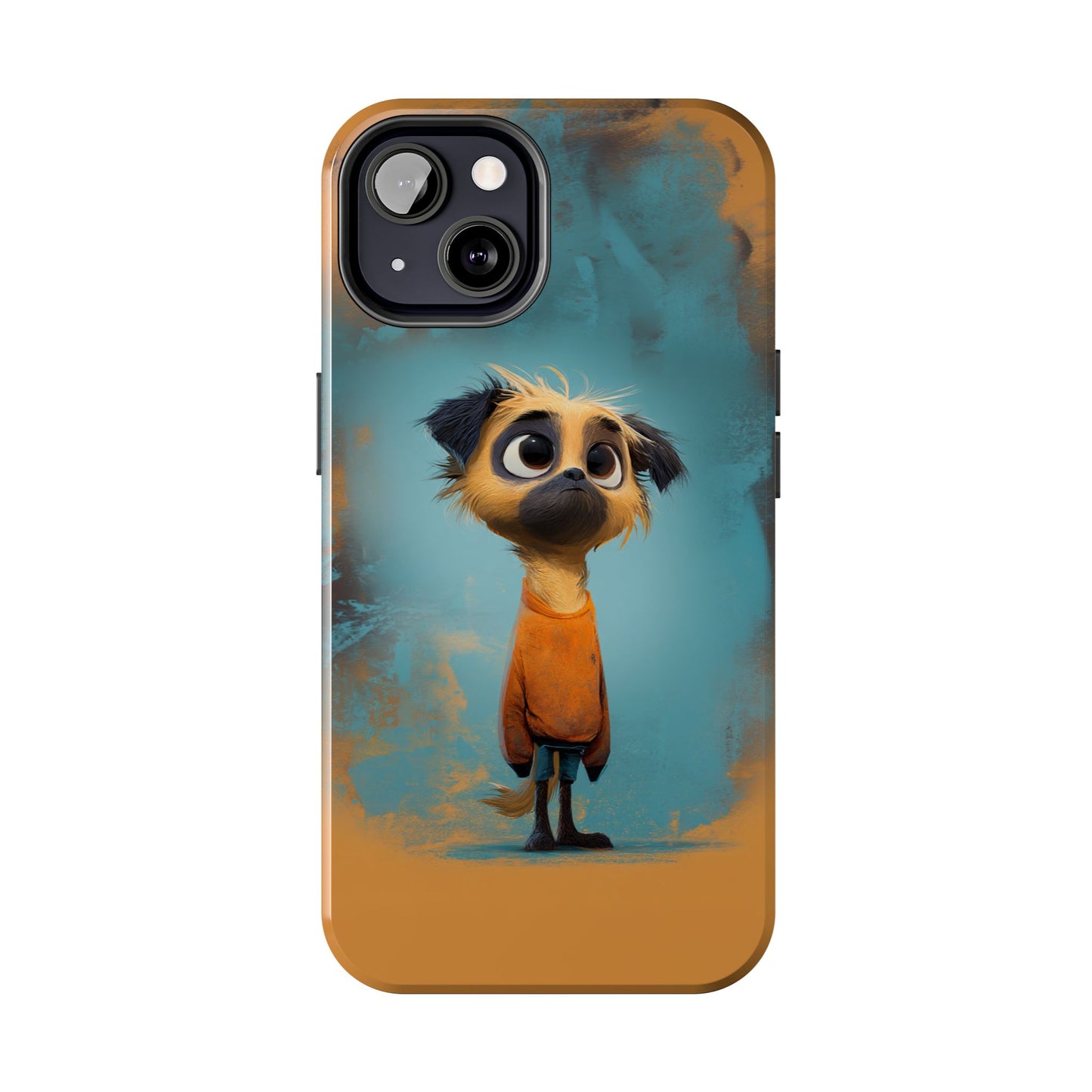 Cute Cartoon Dog Tough Phone Case for Pet Lovers