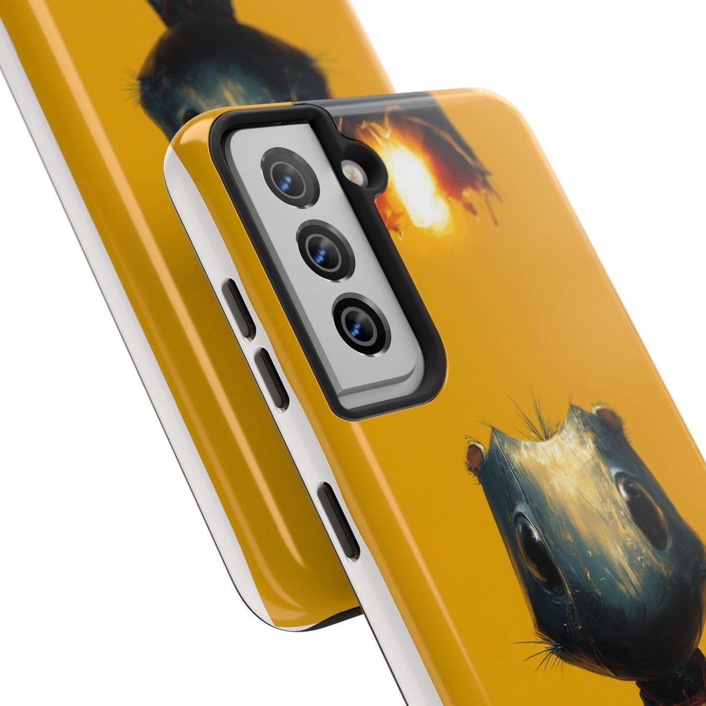Whimsical Tough Phone Case | Cute Character Design for Animal Lovers