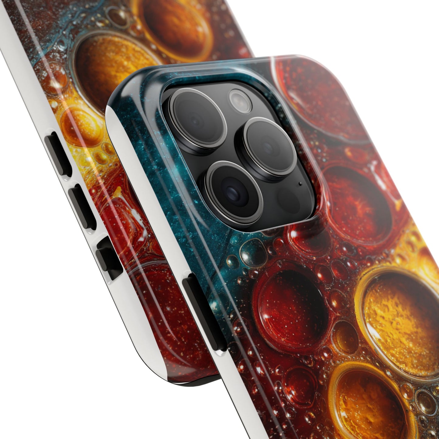 Vibrant Abstract Tough Phone Case - Durable and Stylish Protection