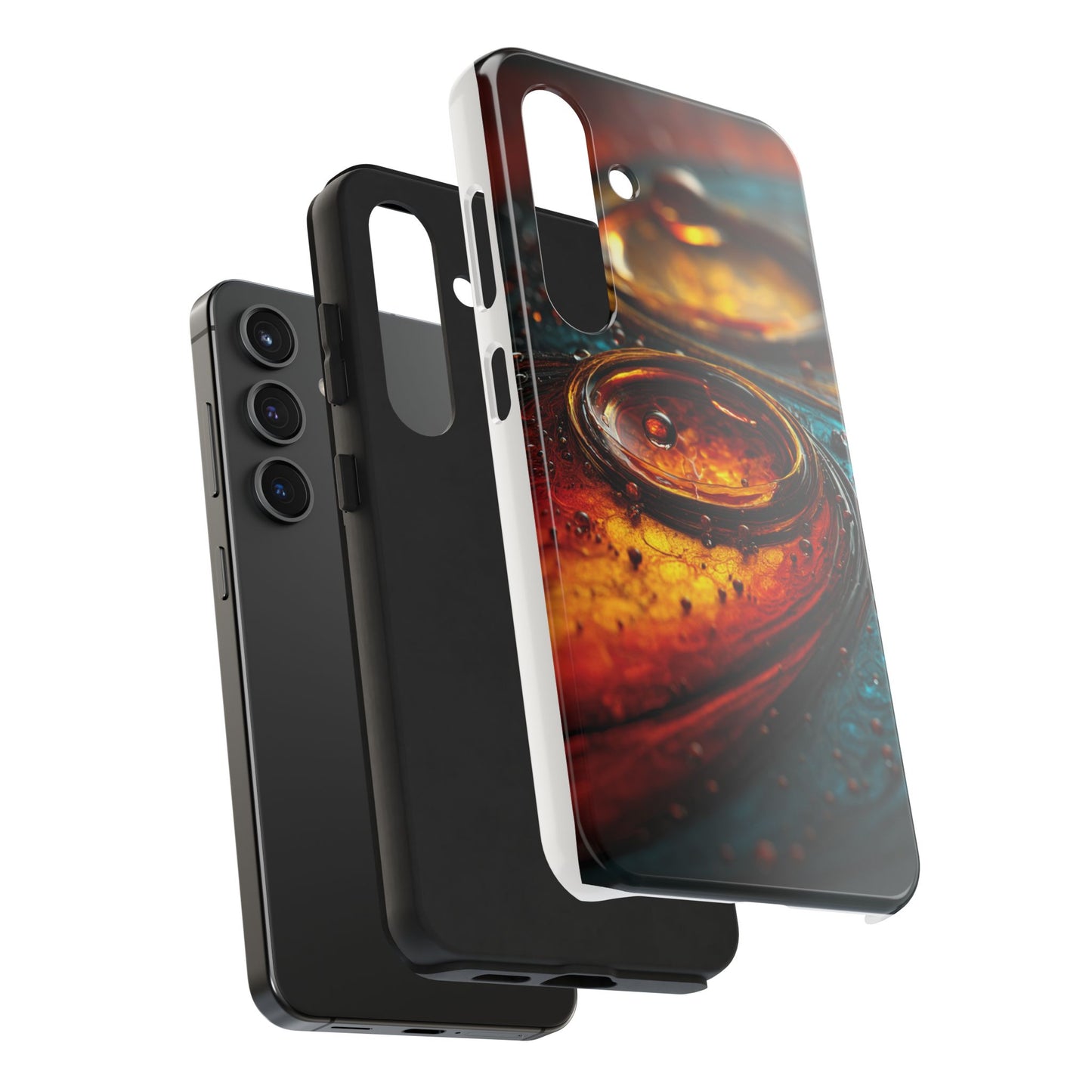 Artistic Tough Phone Case – Abstract Colorful Design for Unique Protection