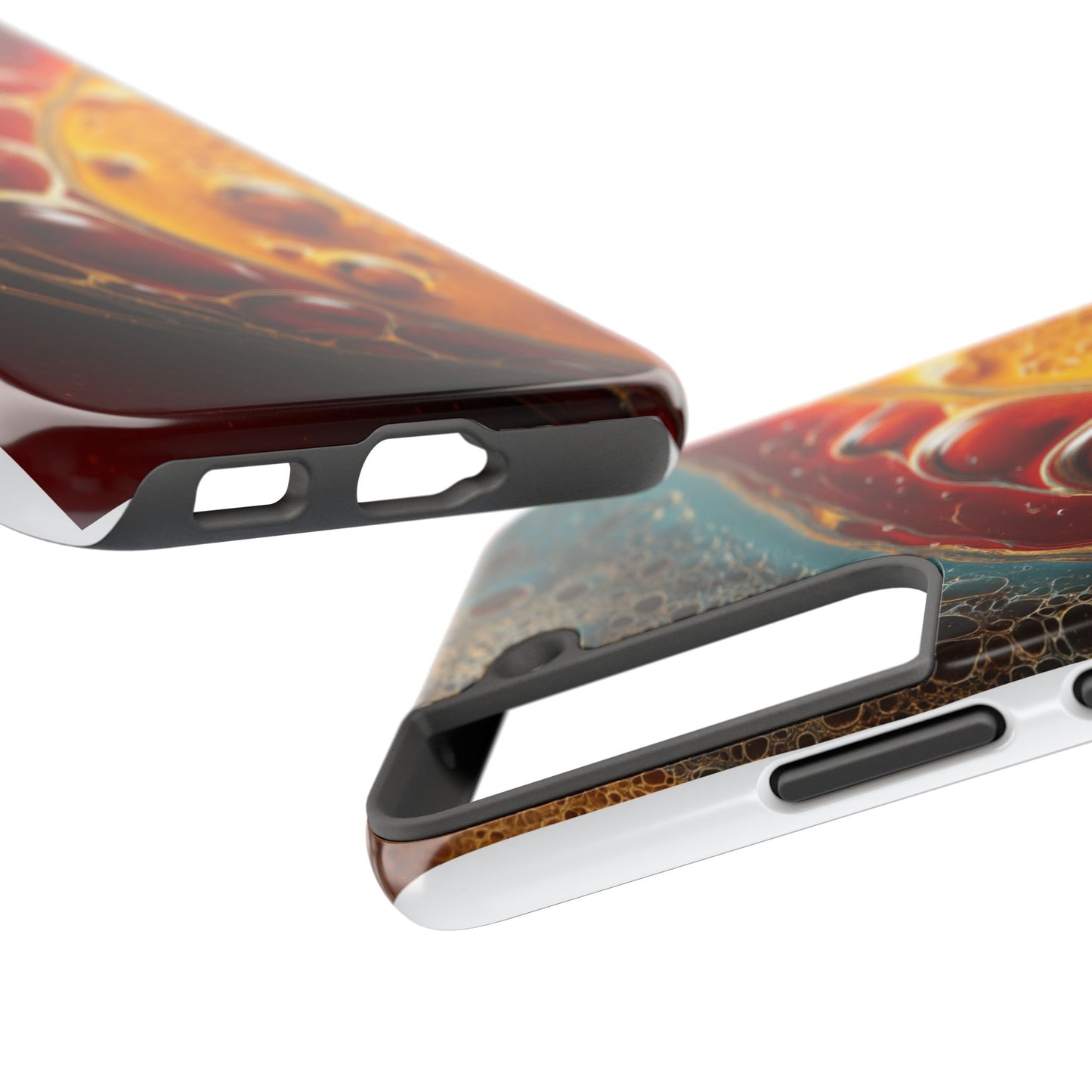 Vibrant Abstract Tough Phone Case - Colorful Protection for Your Device