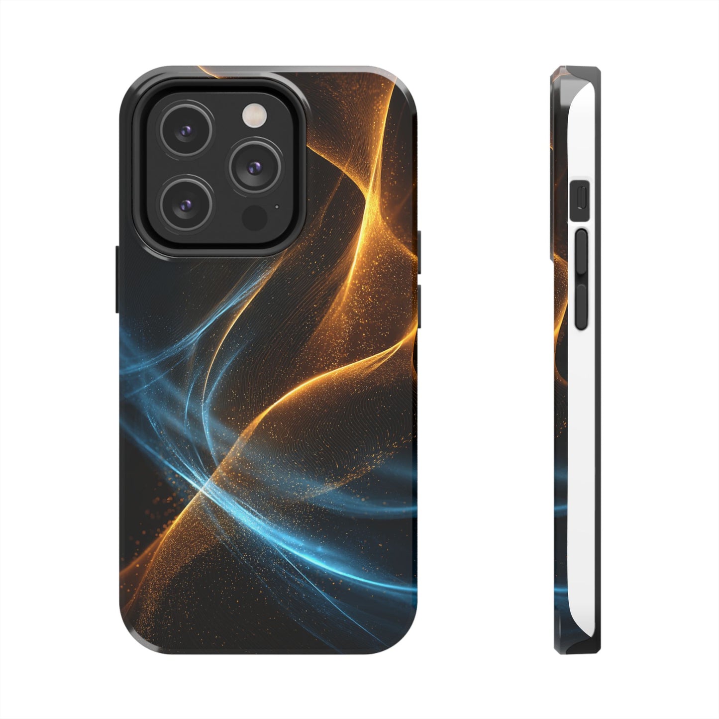 Dynamic Wave Tough Phone Case - Durable and Stylish
