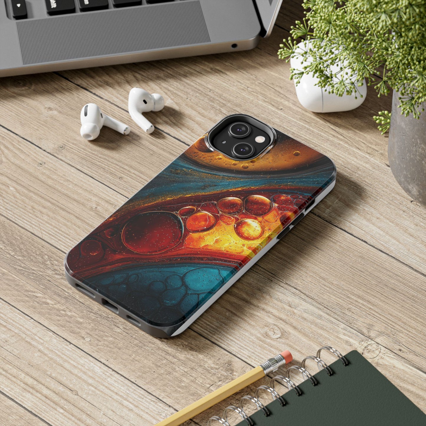 Vibrant Abstract Phone Case - Tough Protective Case for Style & Durability