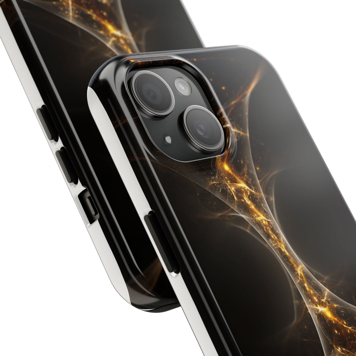 Cosmic Glow Tough Phone Case - Durable Protection with Stellar Design