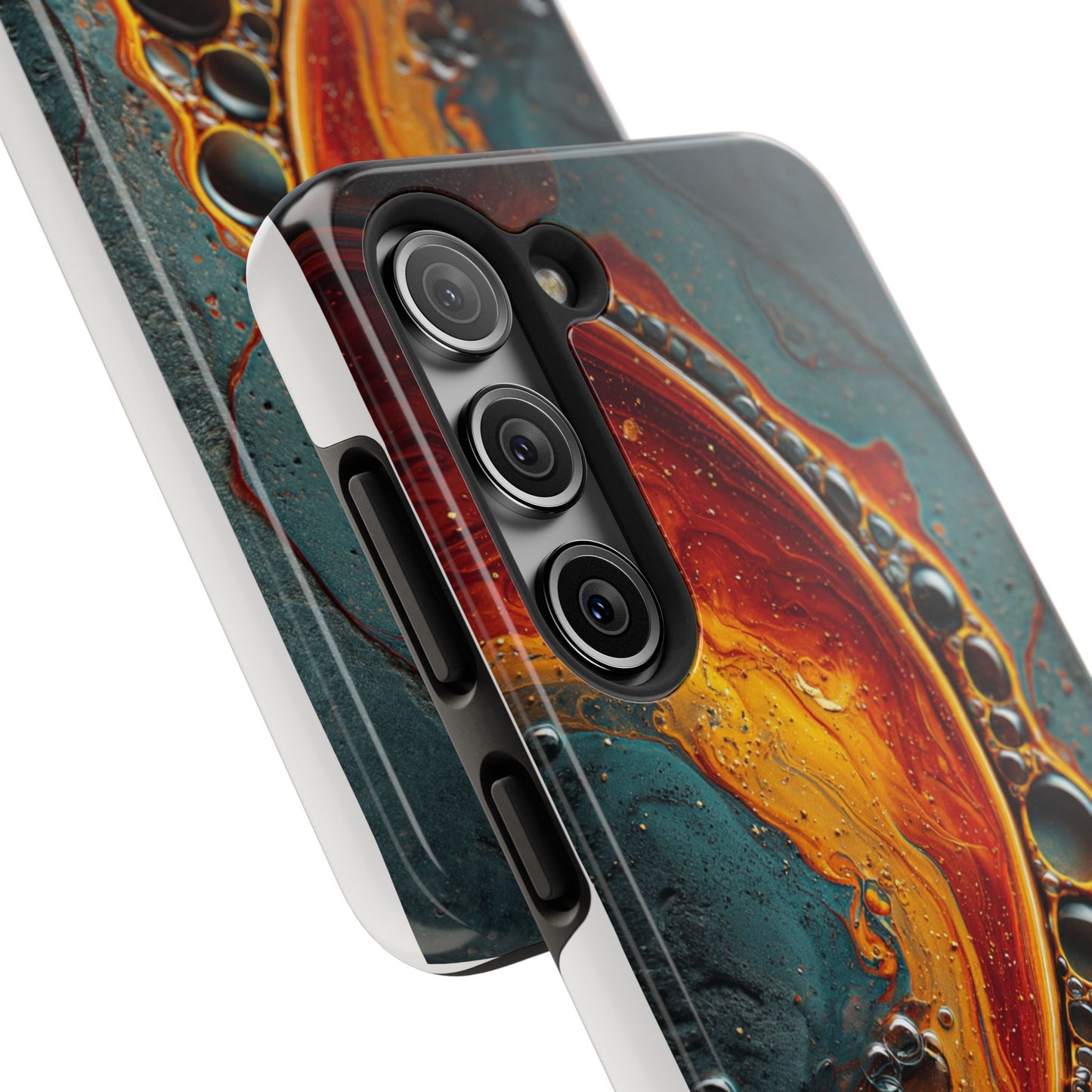 Vibrant Abstract Tough Phone Cases - Stylish Protection