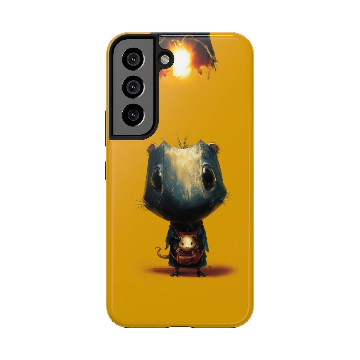 Whimsical Tough Phone Case | Cute Character Design for Animal Lovers