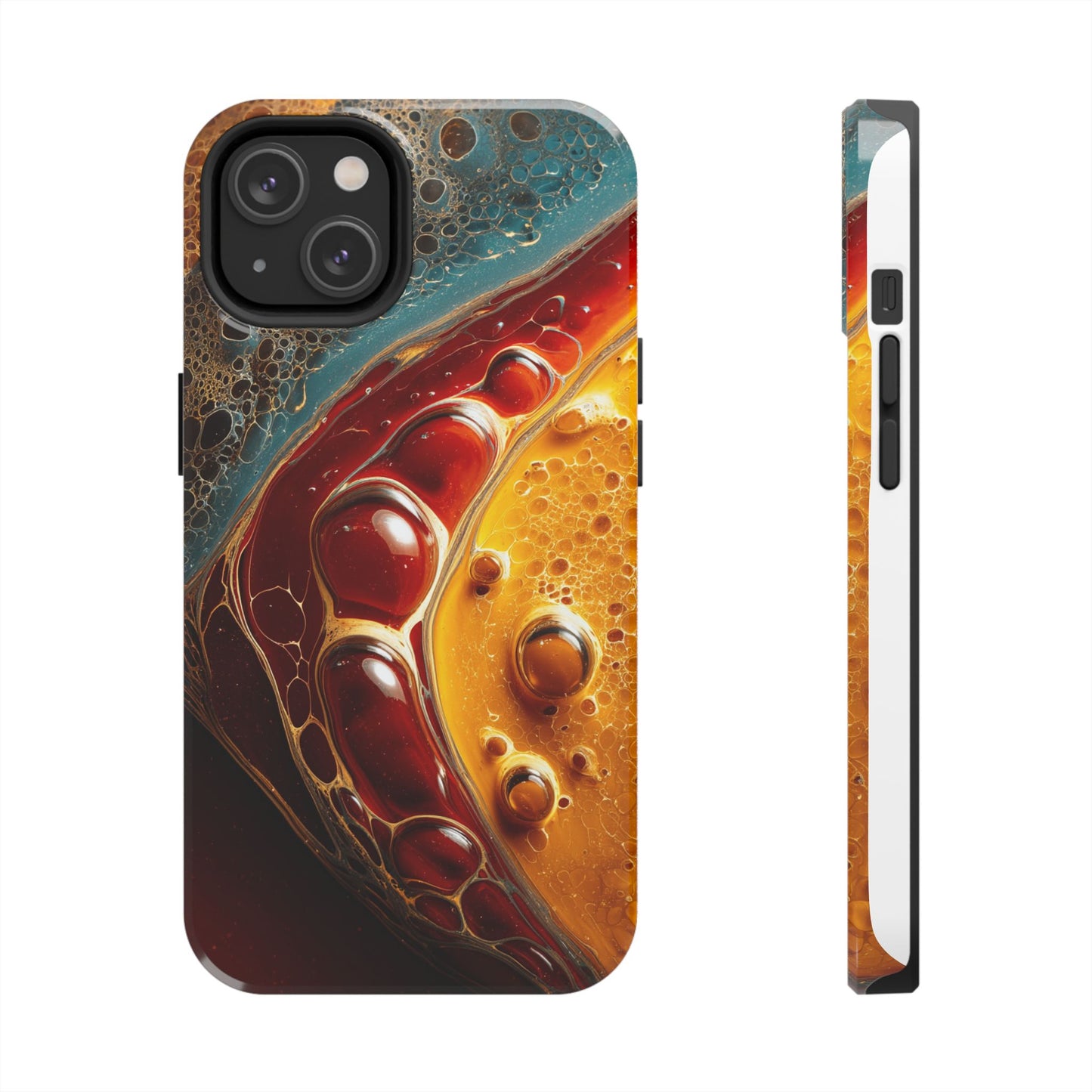 Vibrant Abstract Tough Phone Case - Colorful Protection for Your Device