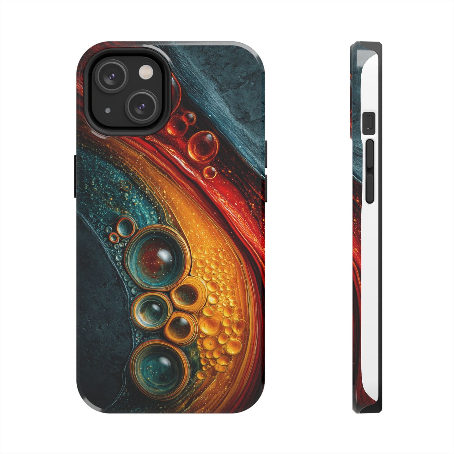 Vibrant Abstract Phone Case - Tough Protection with Style