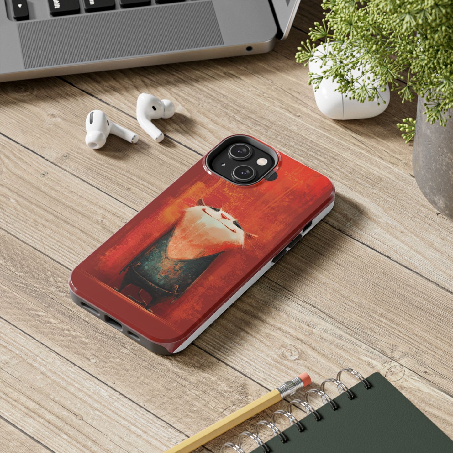 Funny Animal Tough Phone Case – Durable Protection with Whimsical Design