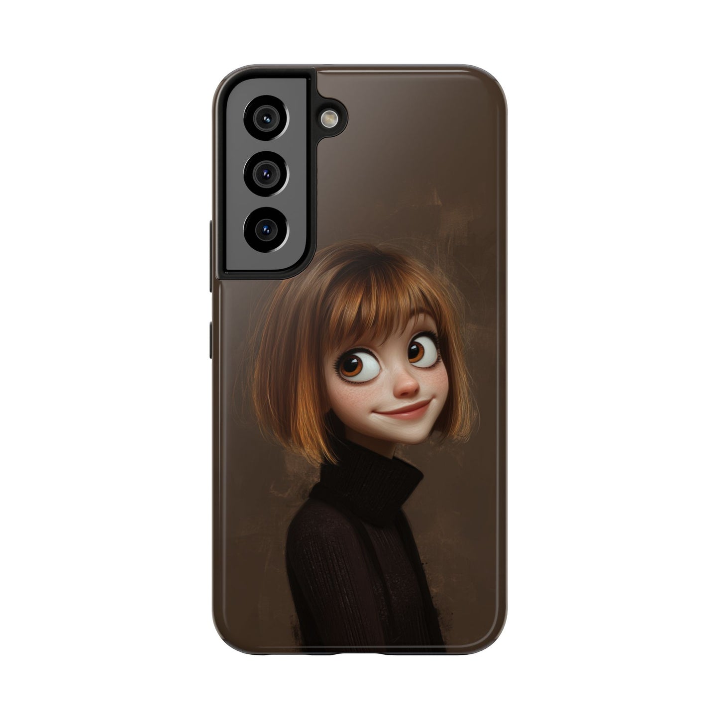 Cute Cartoon Character Tough Phone Case - Durable & Stylish Protection