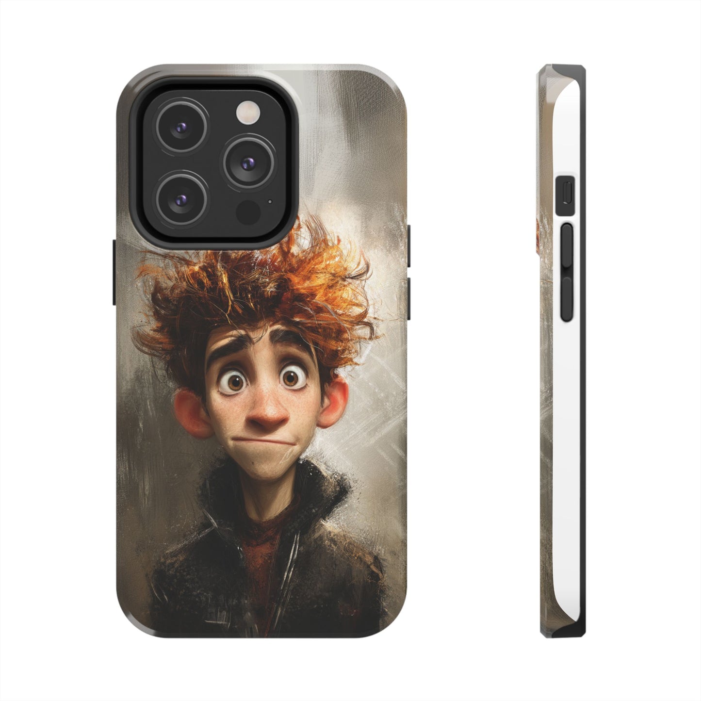 Whimsical Tough Phone Case – Unique Art Design for Creative Souls