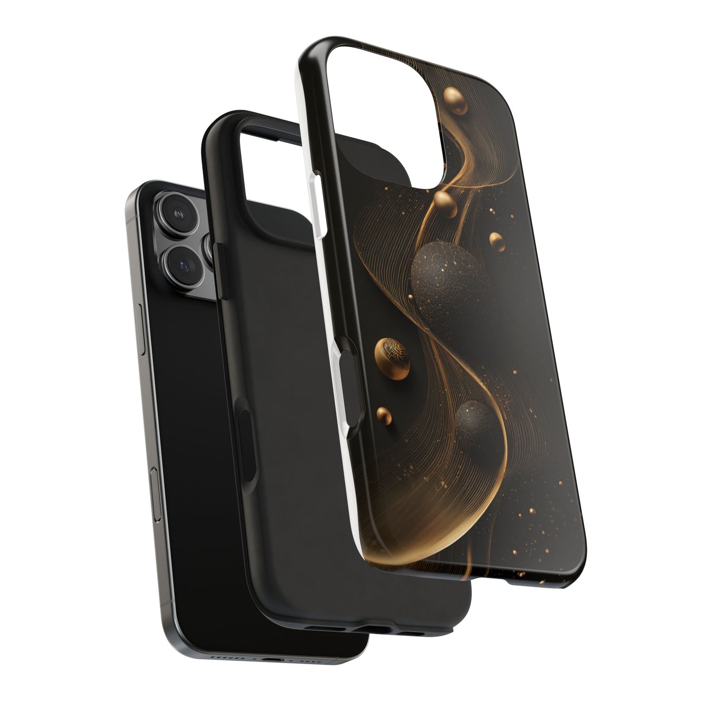 Elegant Abstract Galaxy Tough Phone Case - Perfect for Cosmic Art Lovers