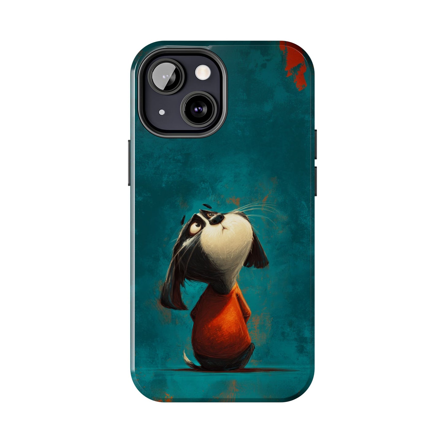 Whimsical Dog Tough Phone Case - Perfect for Pet Lovers!