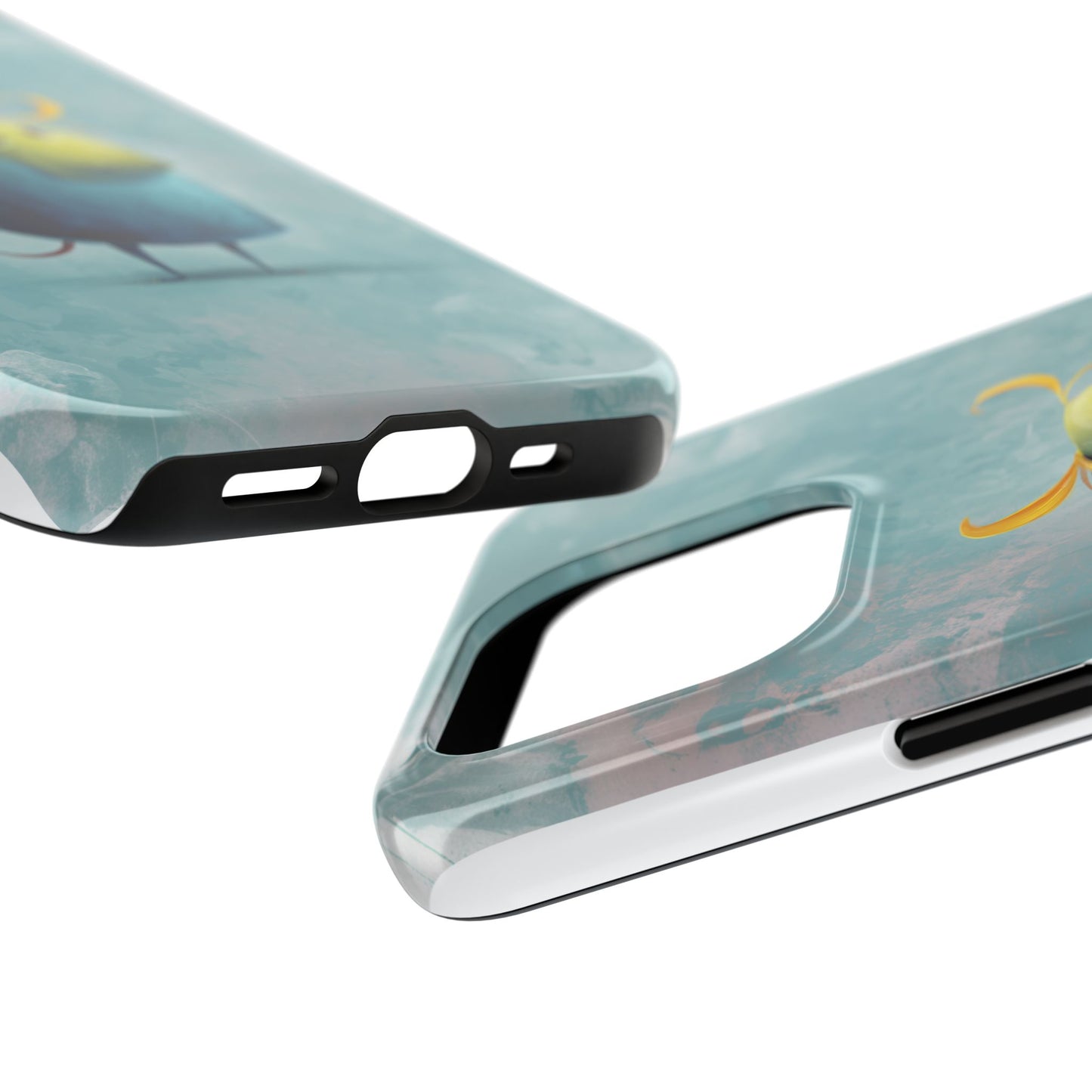 Cute Cartoon Bull Tough Phone Case - Durable & Fun Protection