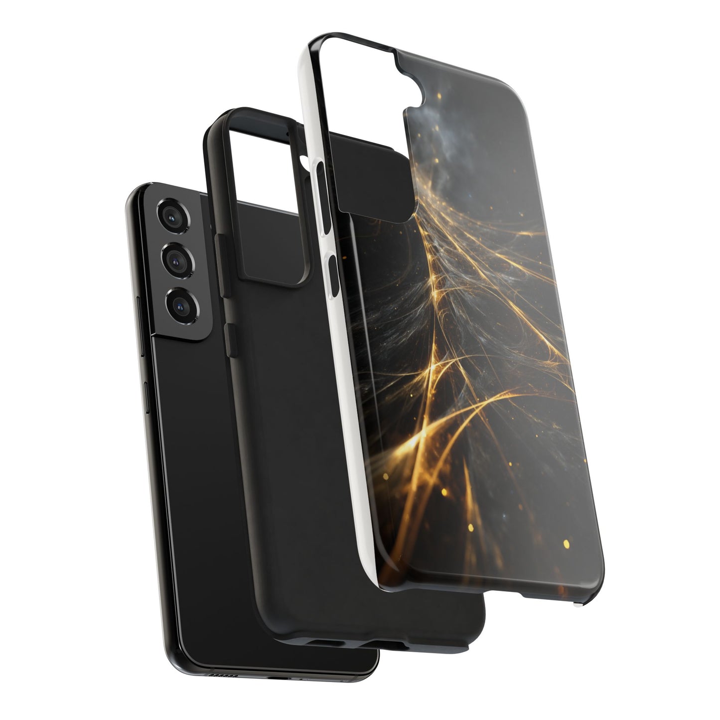 Golden Galaxy Tough Phone Case for Ultimate Protection