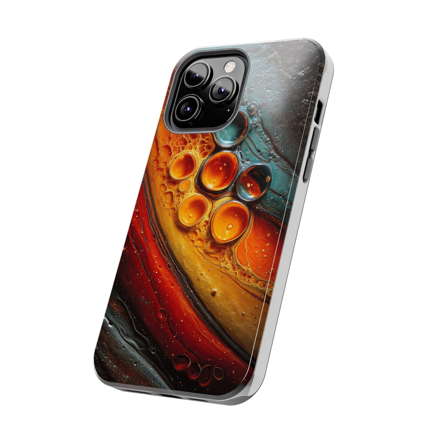 Artistic Tough Phone Case - Unique Abstract Design for Durable Protection