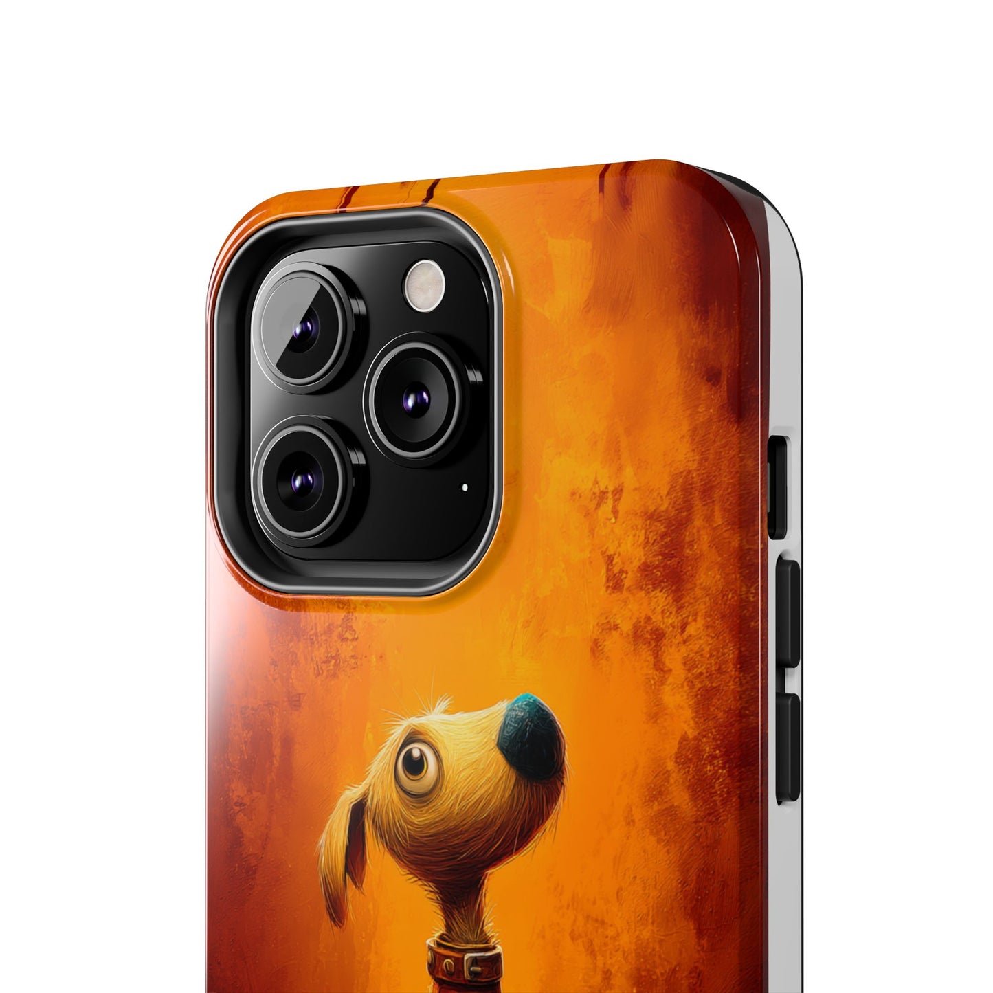 Whimsical Dog Art Tough Phone Case - Durable & Stylish Pet Lover Accessory