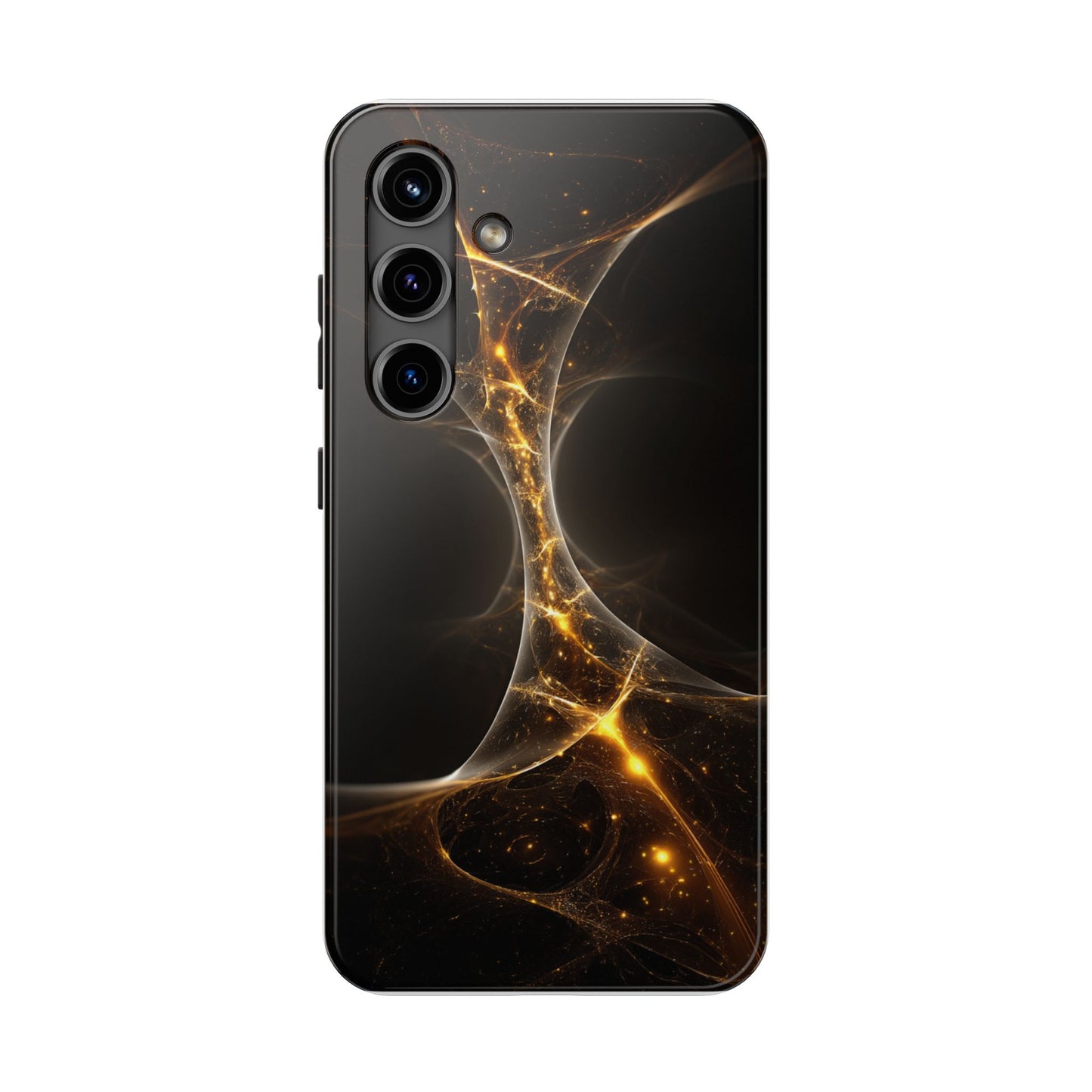 Cosmic Glow Tough Phone Case - Durable Protection with Stellar Design
