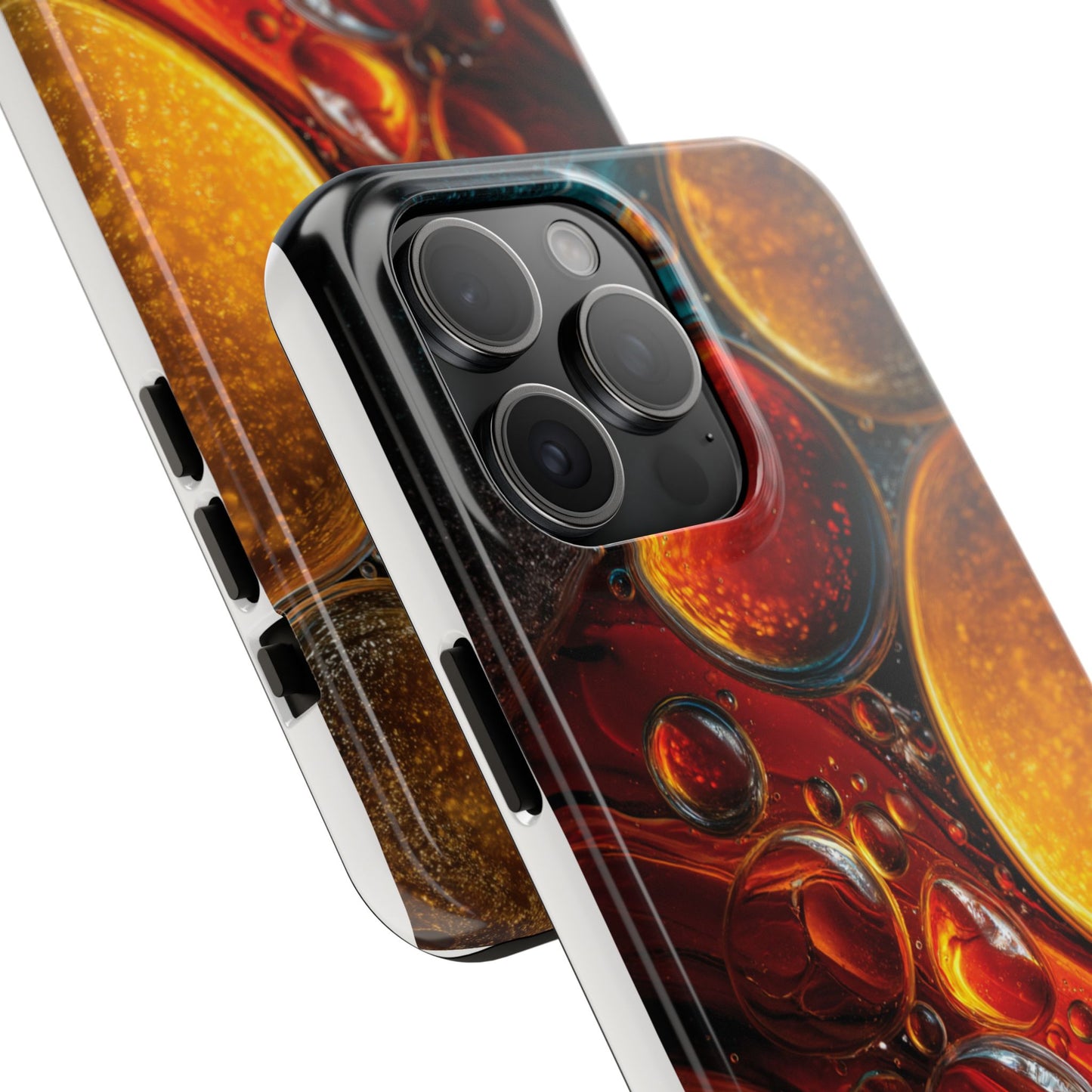 Vibrant Abstract Tough Phone Case - Protective Cover with Colorful Design