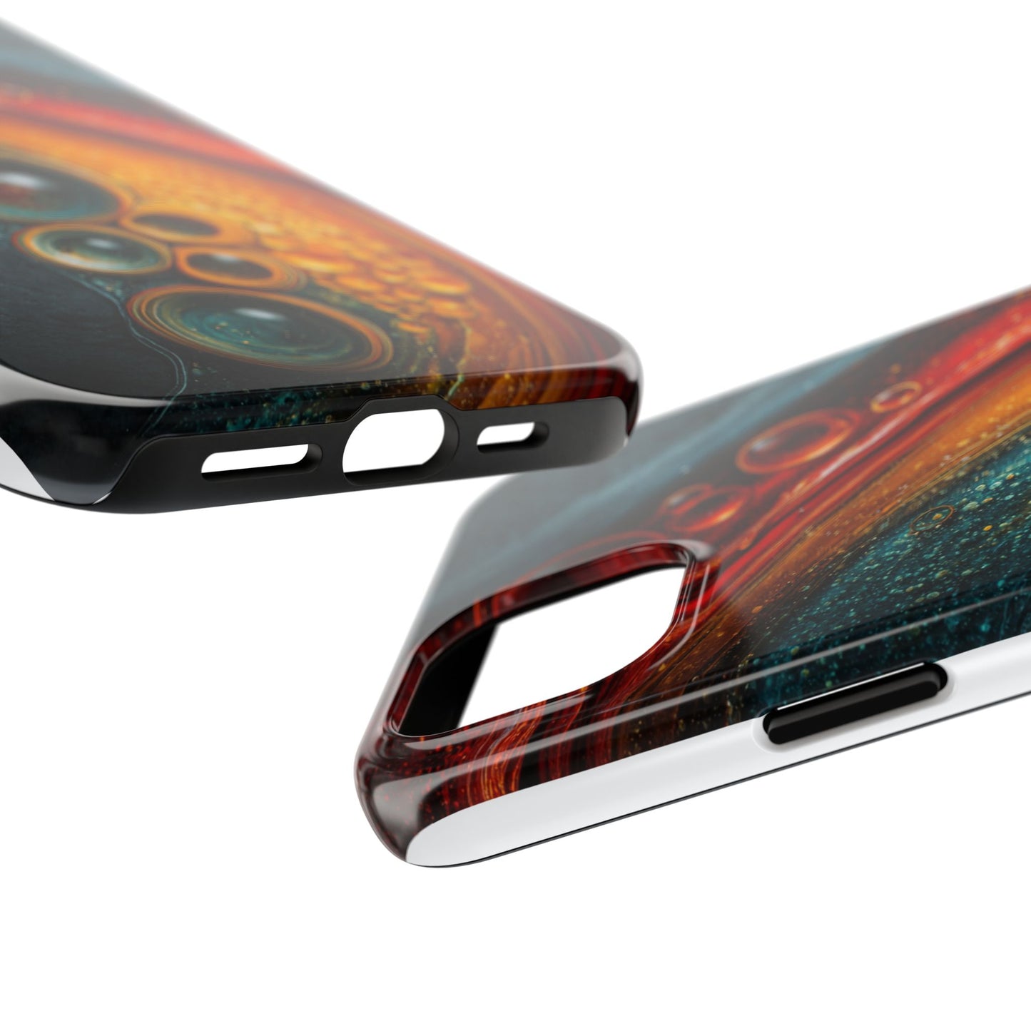 Vibrant Abstract Phone Case - Tough Protection with Style