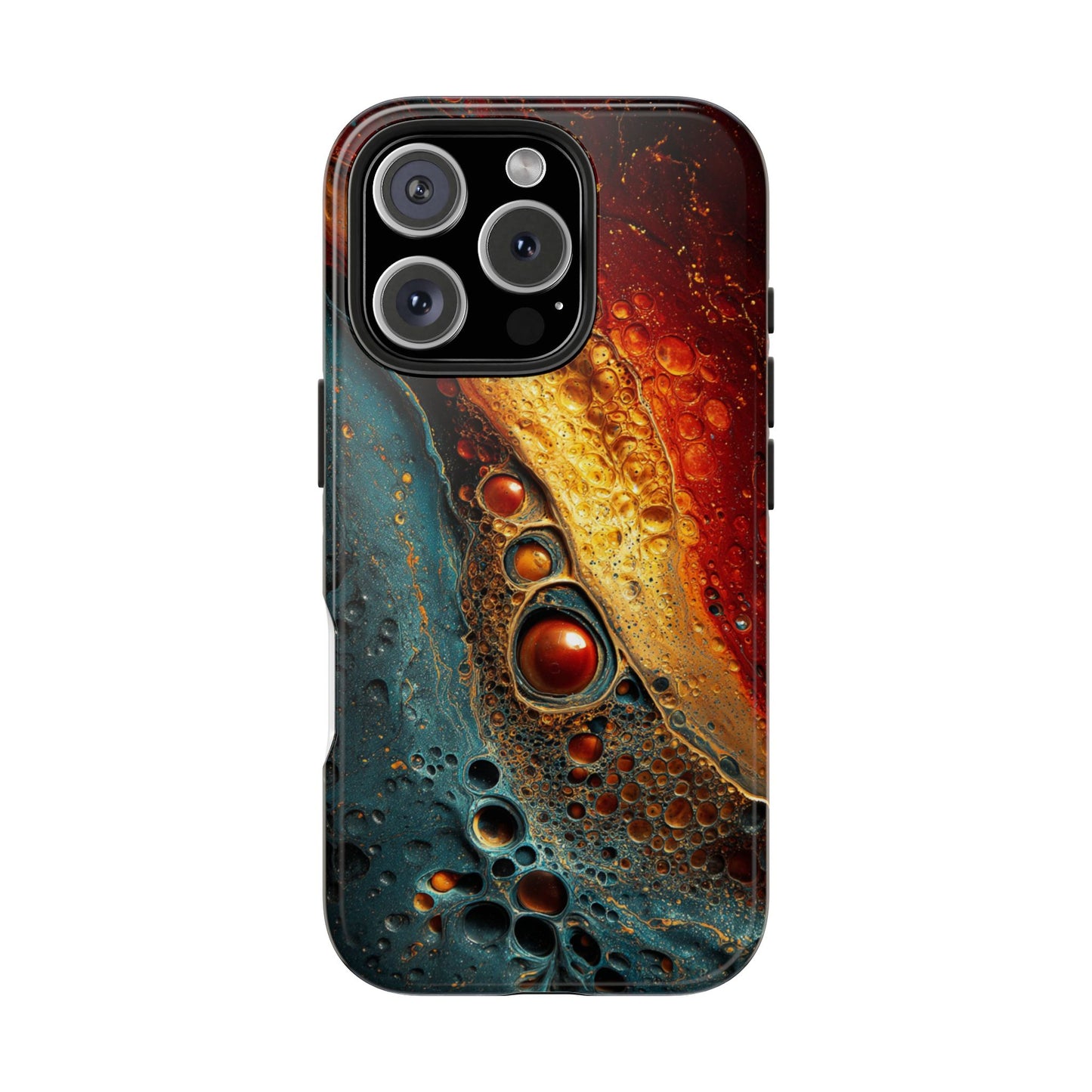 Abstract Colorful Tough Phone Case - Protective Cover with Unique Design